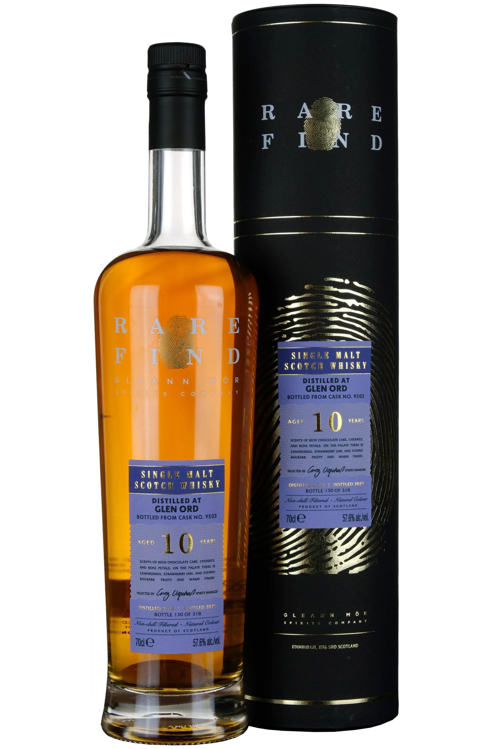 Gleann Mòr A Rare Find Glen Ord 10 Year Old Single Malt Scotch Whisky