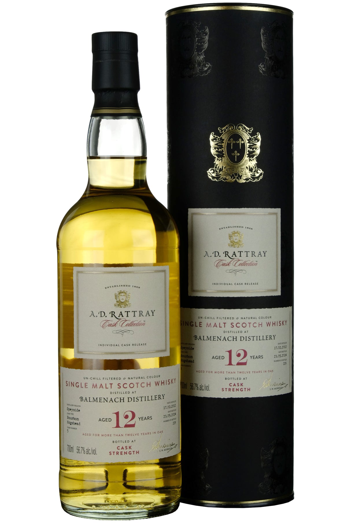 Balmenach 2012-2024 | 12 Year Old A. D. Rattray Cask Collection Single Cask 5