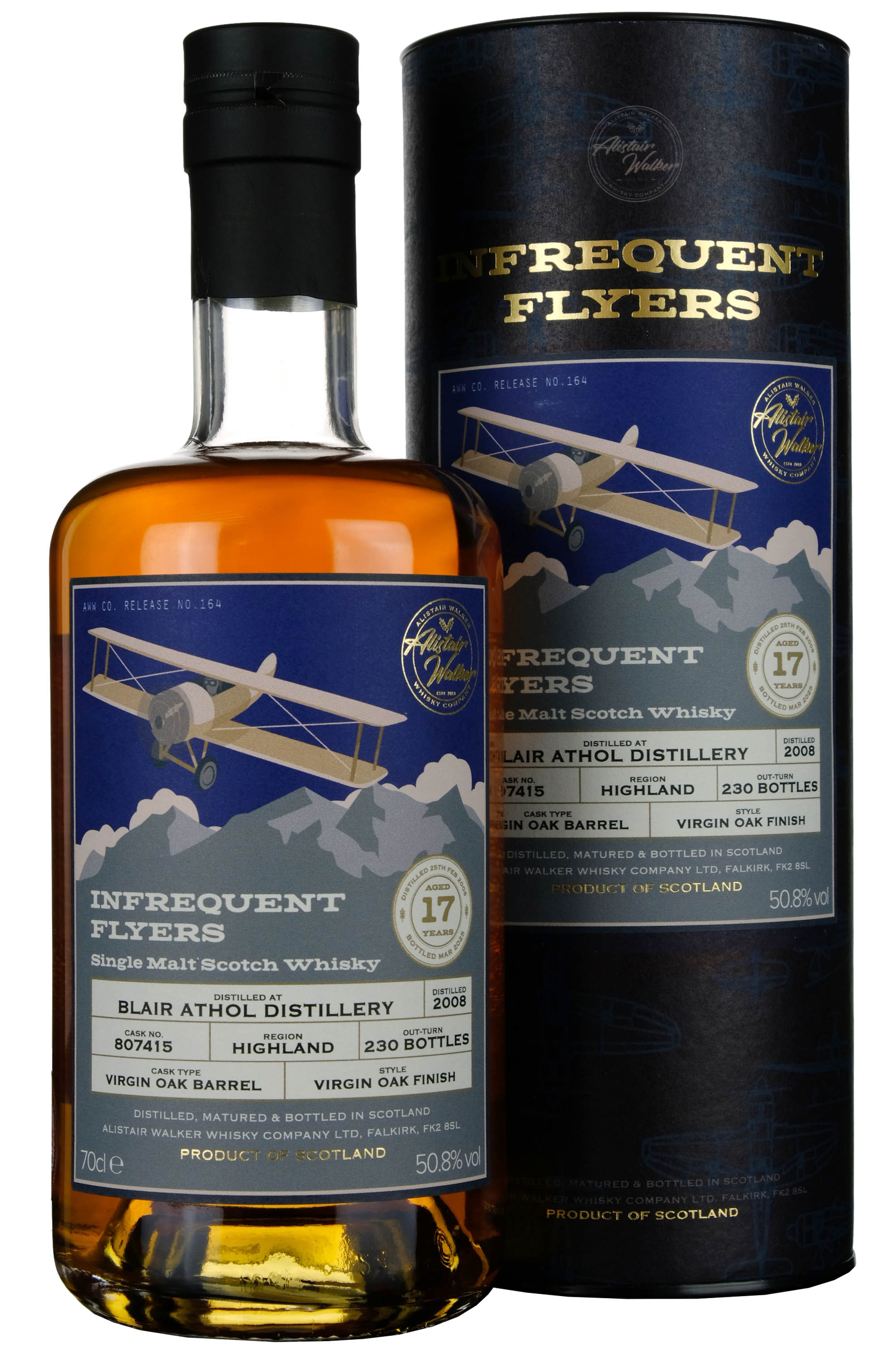 Blair Athol 2008-2025 | 17 Year Old Infrequent Flyers Single Cask 807415