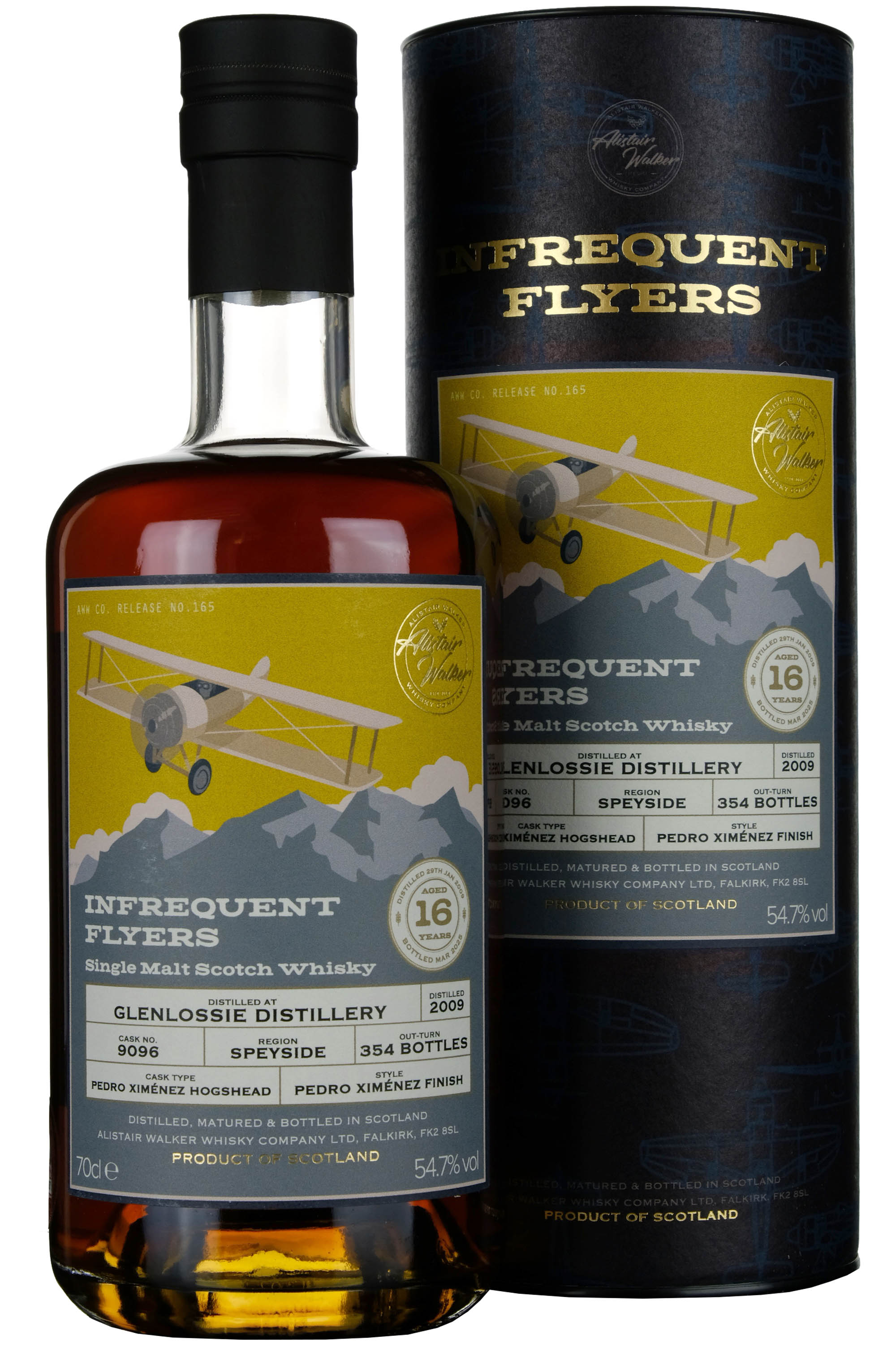 Glenlossie 2009-2025 | 16 Year Old Infrequent Flyers Single Cask 9096