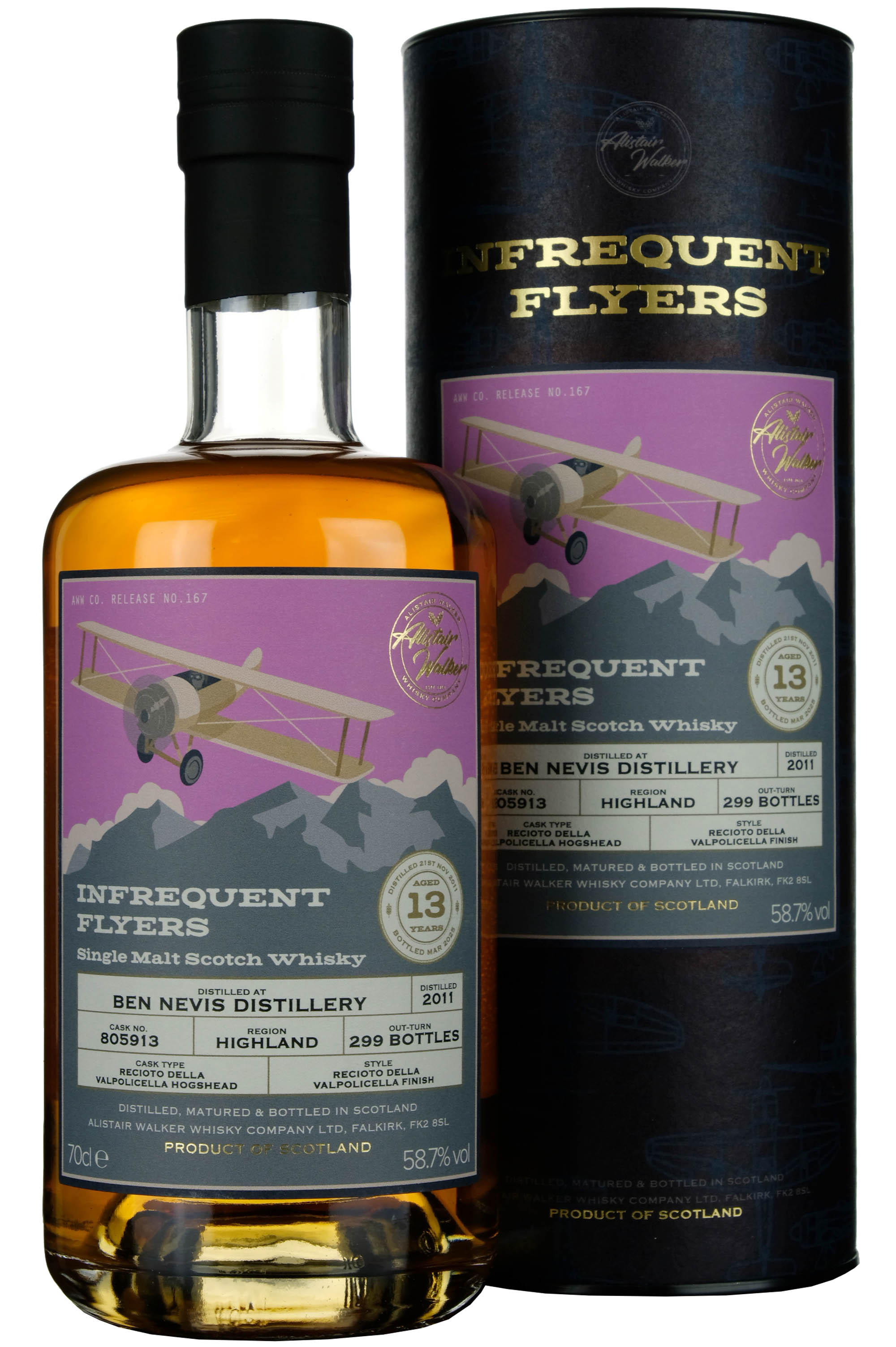 Ben Nevis 2011-2025 | 13 Year Old Infrequent Flyers Single Cask 805913