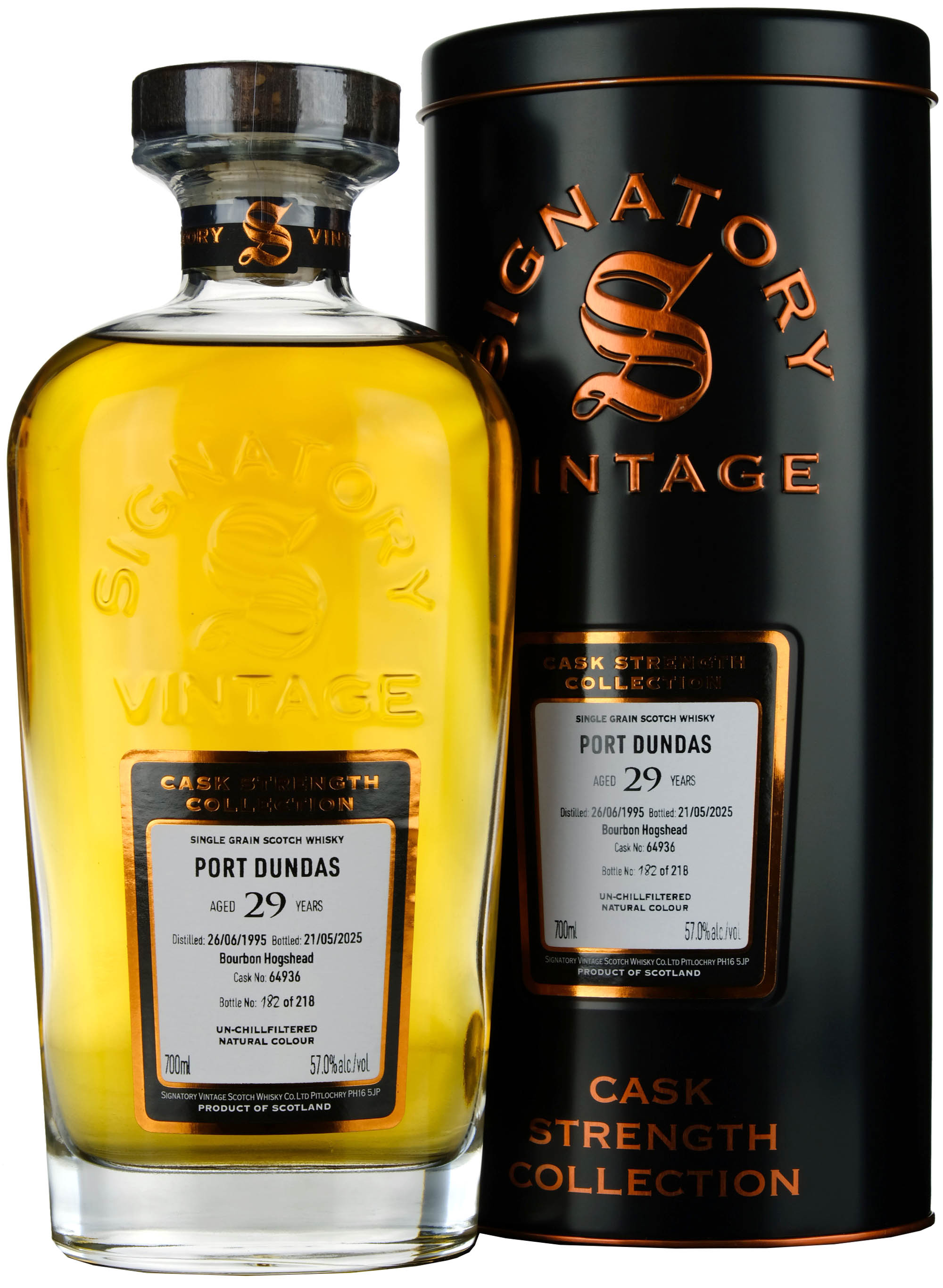 Port Dundas 1995-2025 | 29 Year Old Signatory Vintage Cask Strength Collection Single Cask 64936