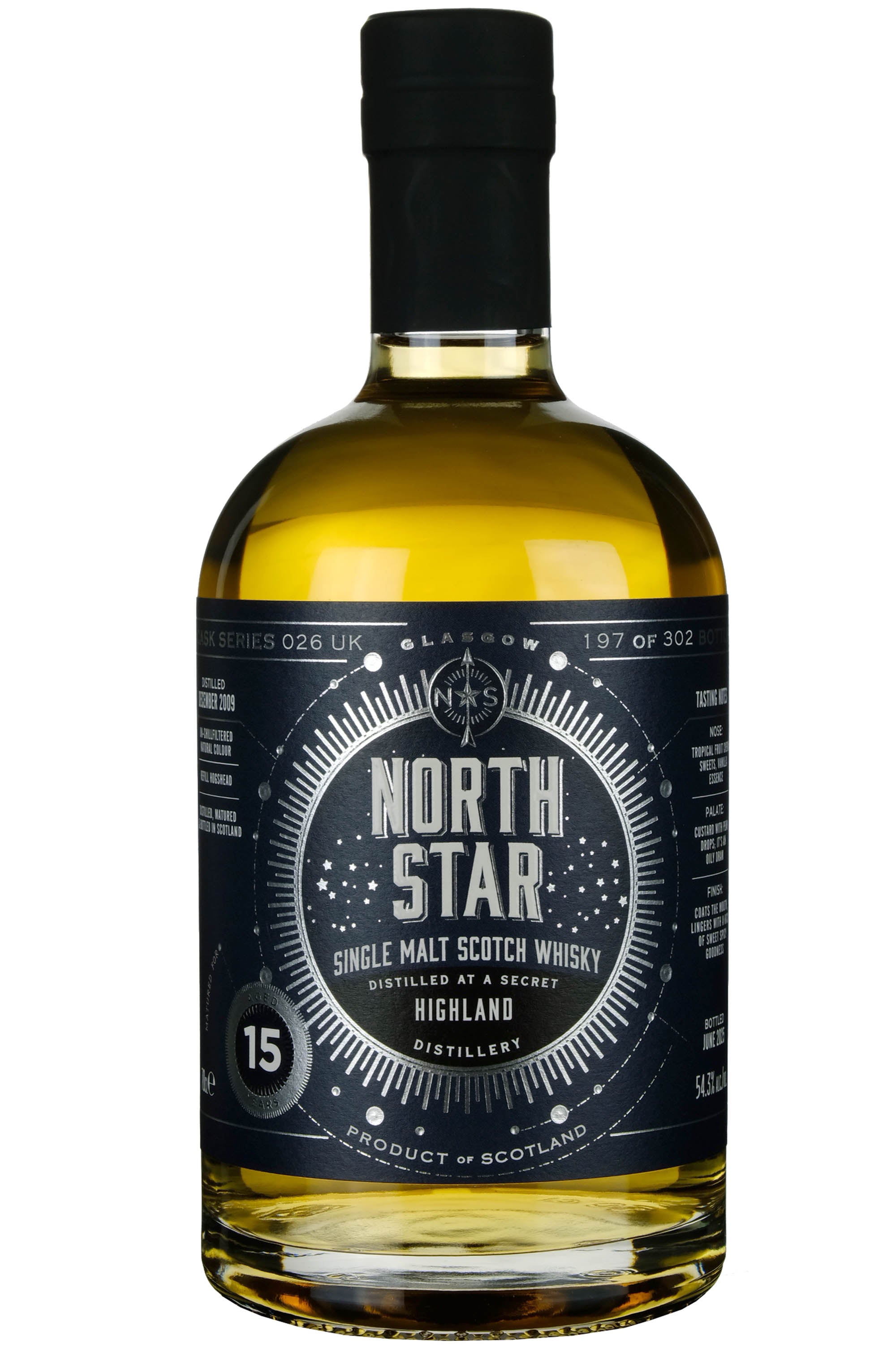 Secret Highland 2009-2025 | 15 Year Old North Star Spirits Series 26