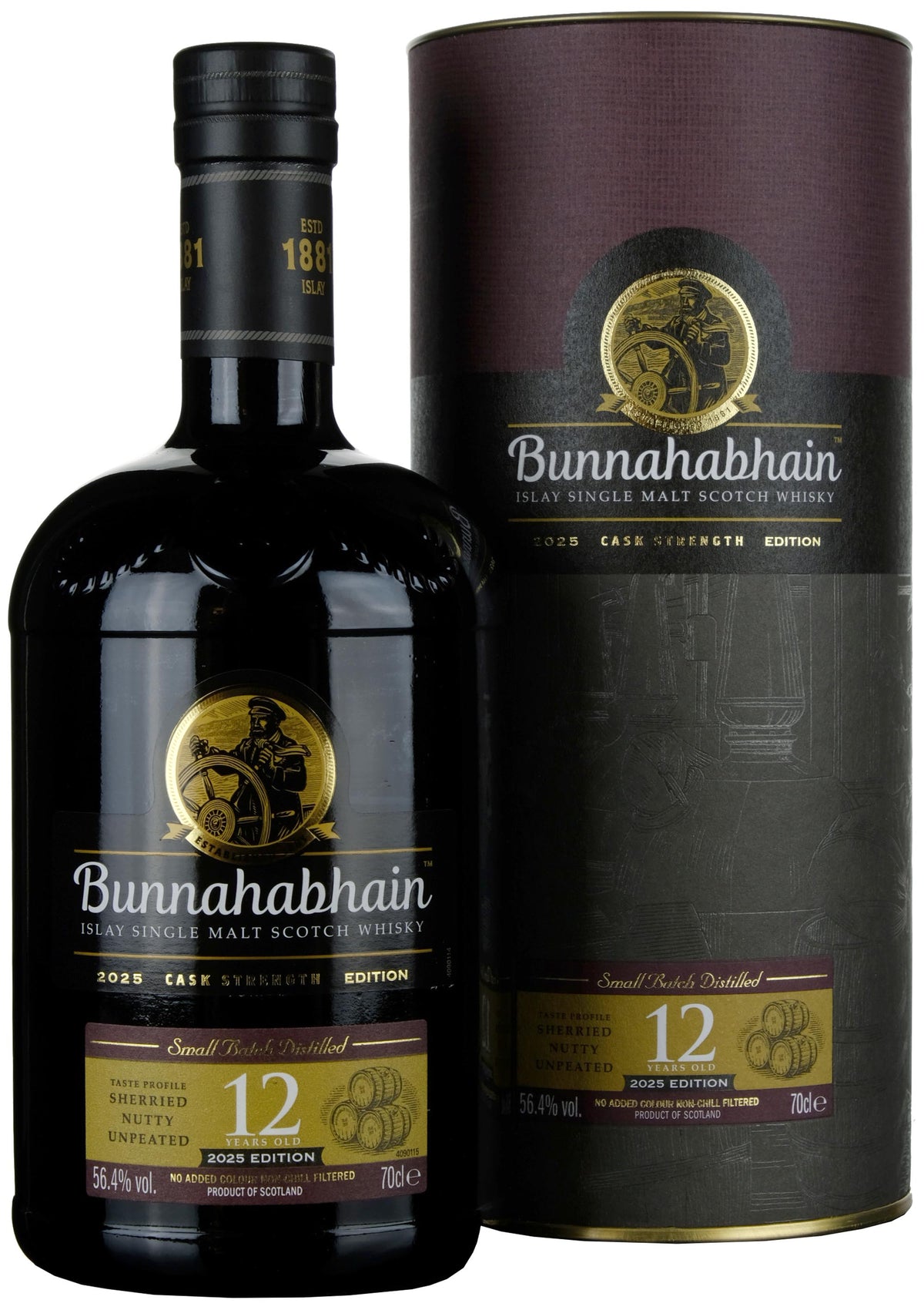 Bunnahabhain 12 Year Old Cask Strength 2025 Edition