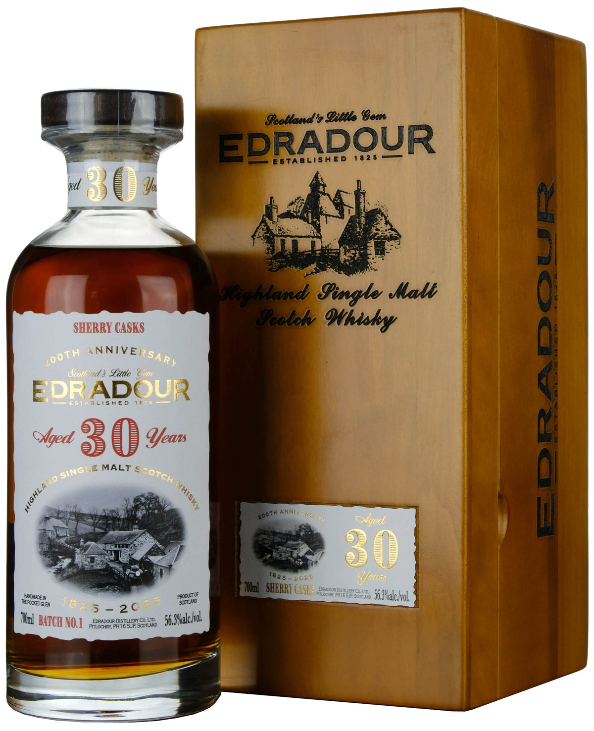 Edradour 1995 | 30 Year Old 200th Anniversary 1825-2025 Batch 1