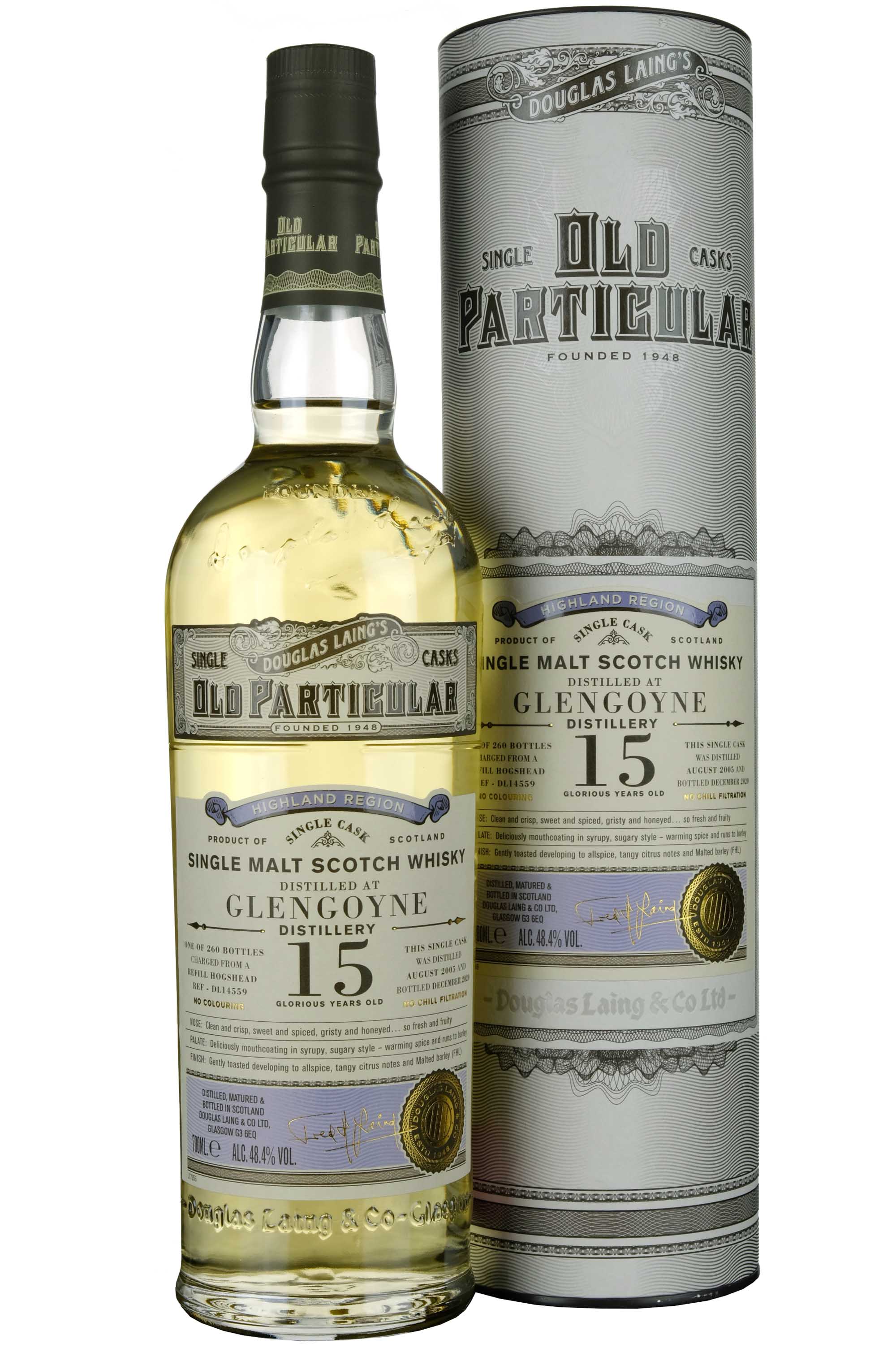 Glengoyne 2005-2020 | 15 Year Old Douglas Laing Old Particular Single Cask DL14559