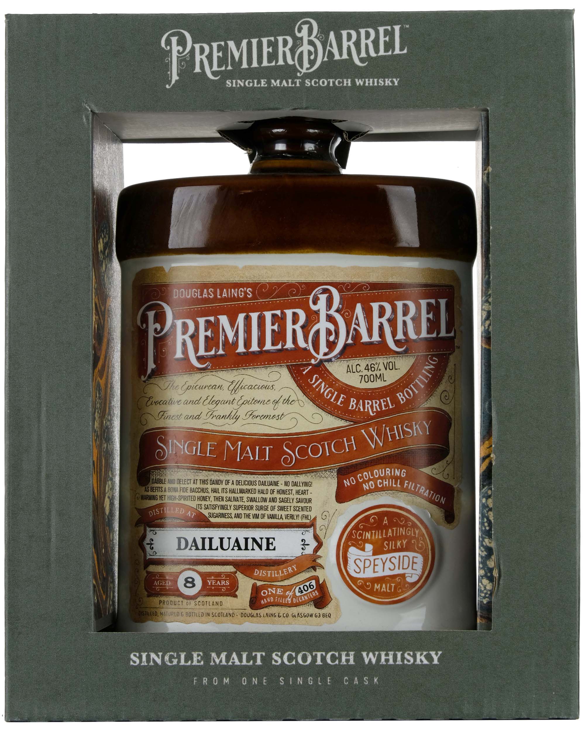 Dailuaine 2013 | 8 Year Old Douglas Laing Premier Barrel Single
