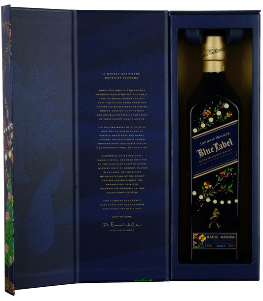 Johnnie Walker Blue Label Rahul Mishra Limited Edition Design 2025