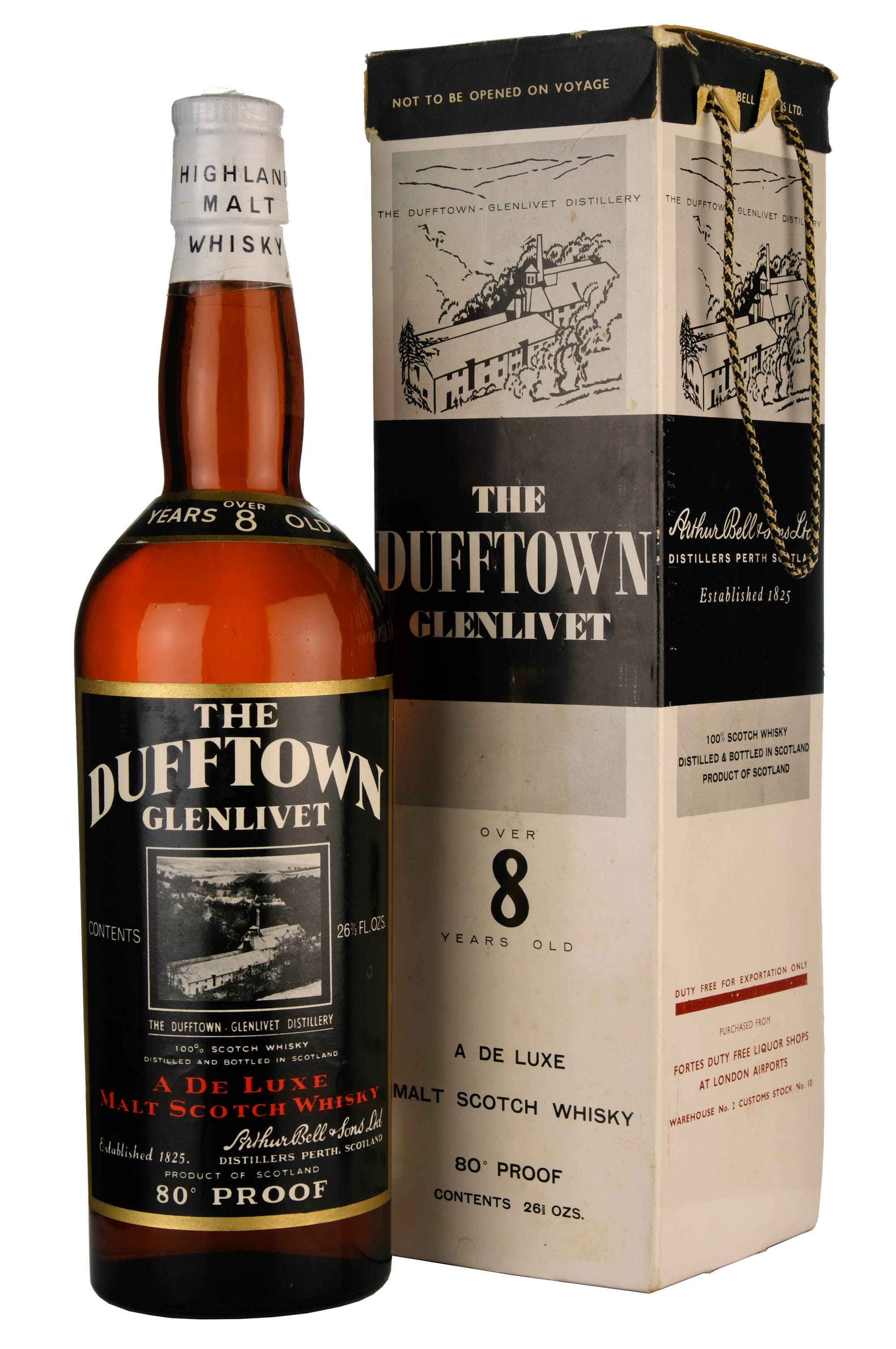 Dufftown-Glenlivet 8 Year Old 1960s