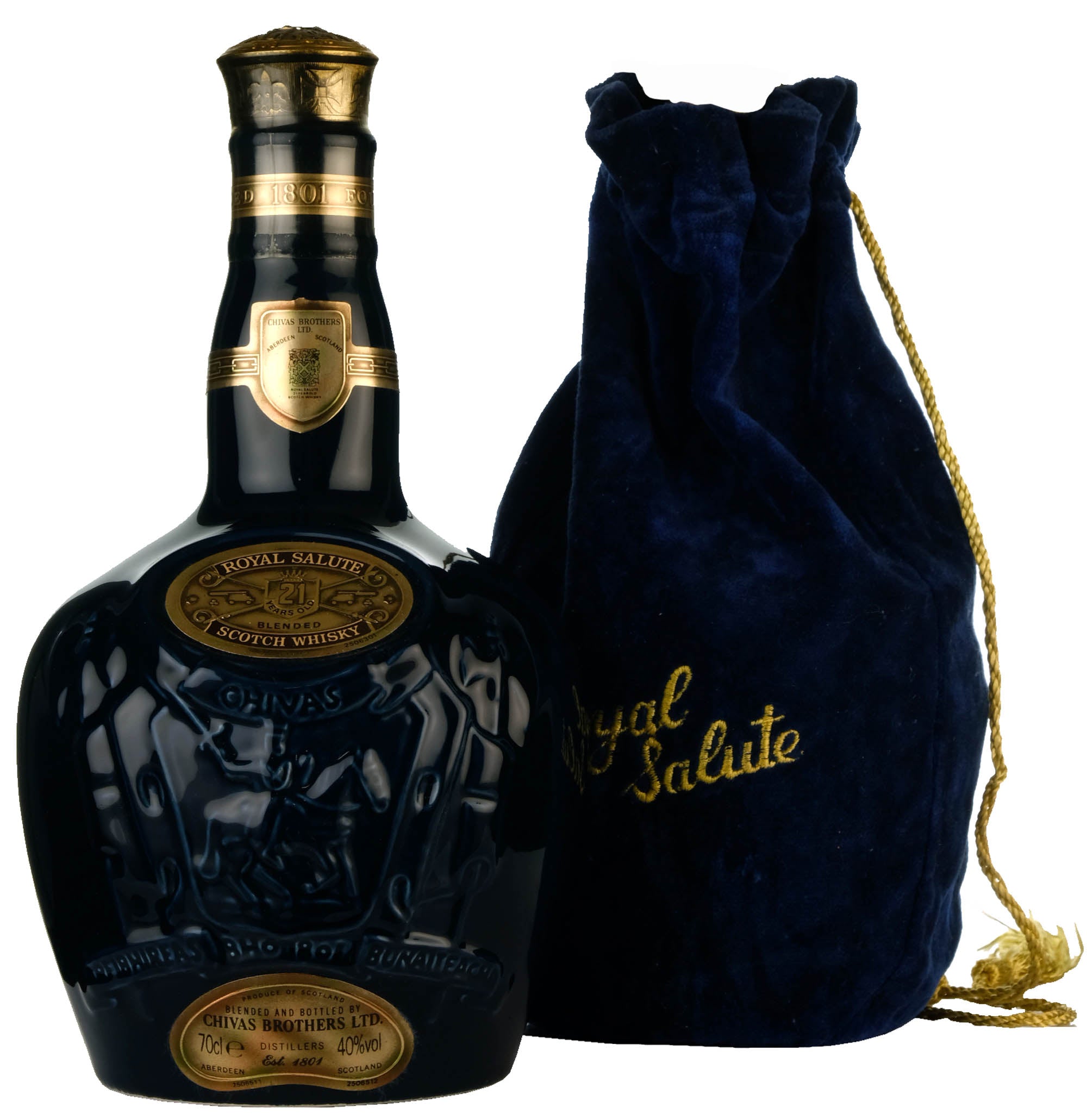 ウイスキー  Salute 21 Year Old Sapphire Flagon Chivas Bros. Royal Salute 21 Year, Sapphire Flagon | northwestliquors