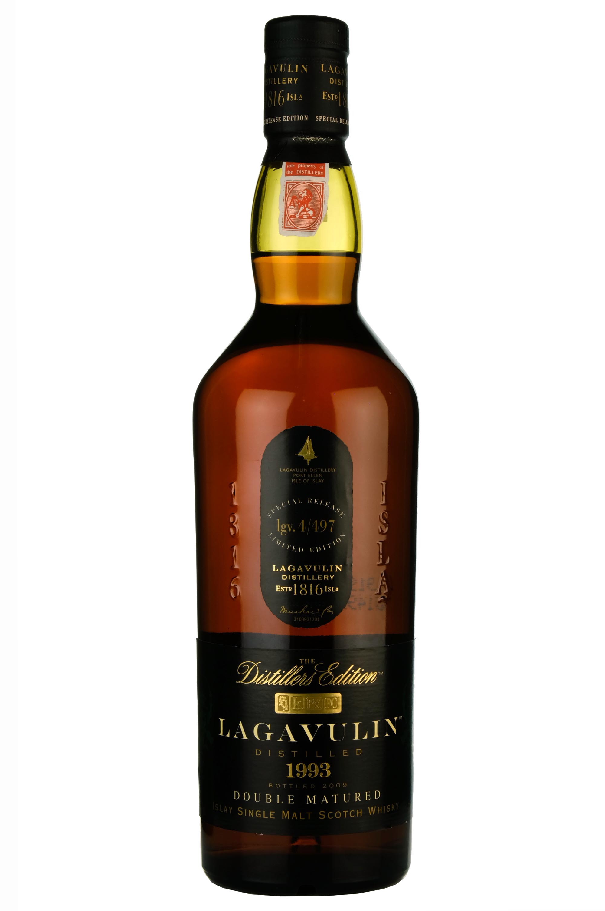 Lagavulin 1993 マネージャーズチョイス　空き瓶 Lagavulin 1993 マネージャーズチョイス 空き瓶 【公式通販】