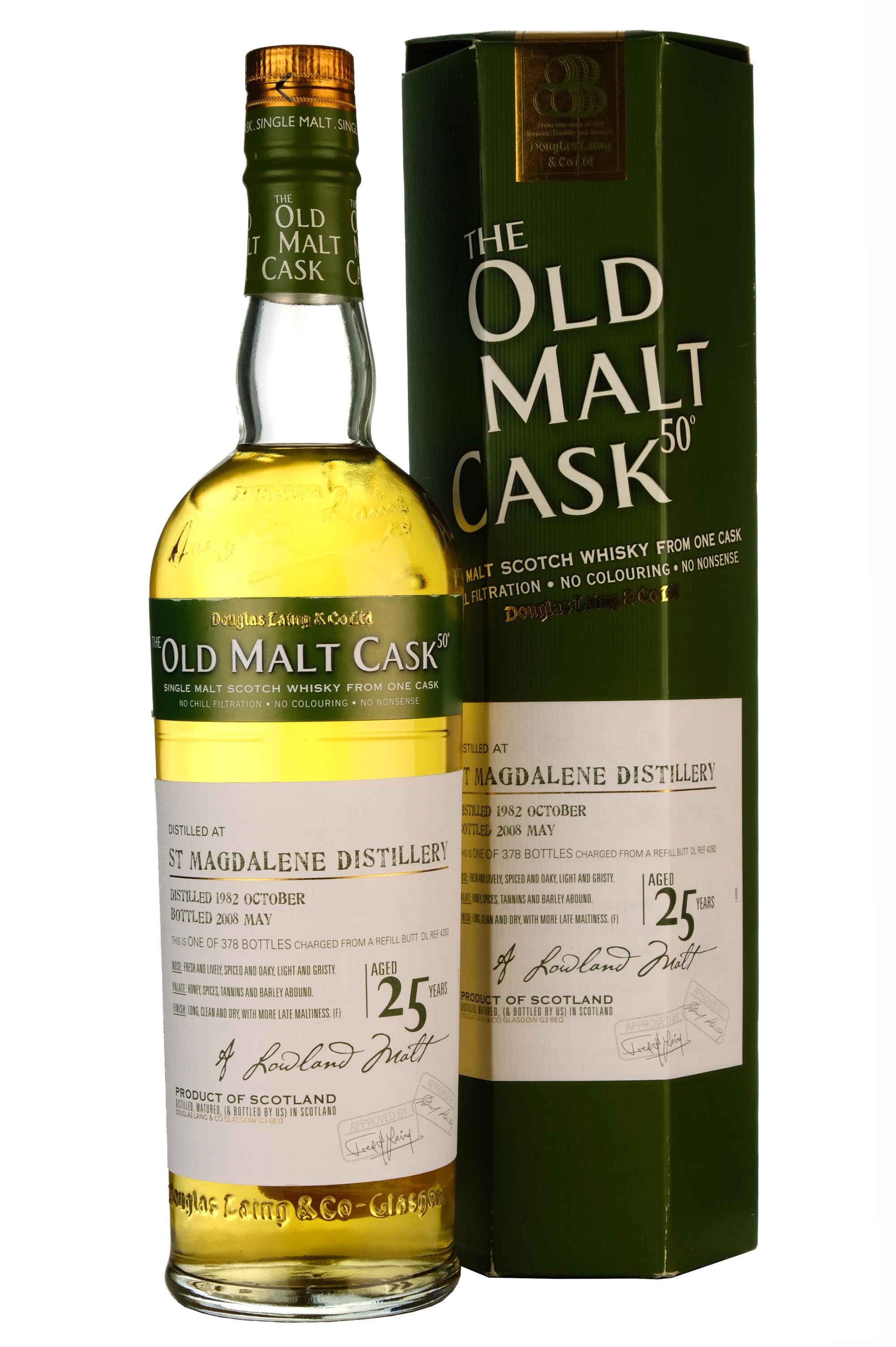 St Magdalene 1982-2008 | 25 Year Old | Douglas Laing Old Malt Cask | Single Cask 4282