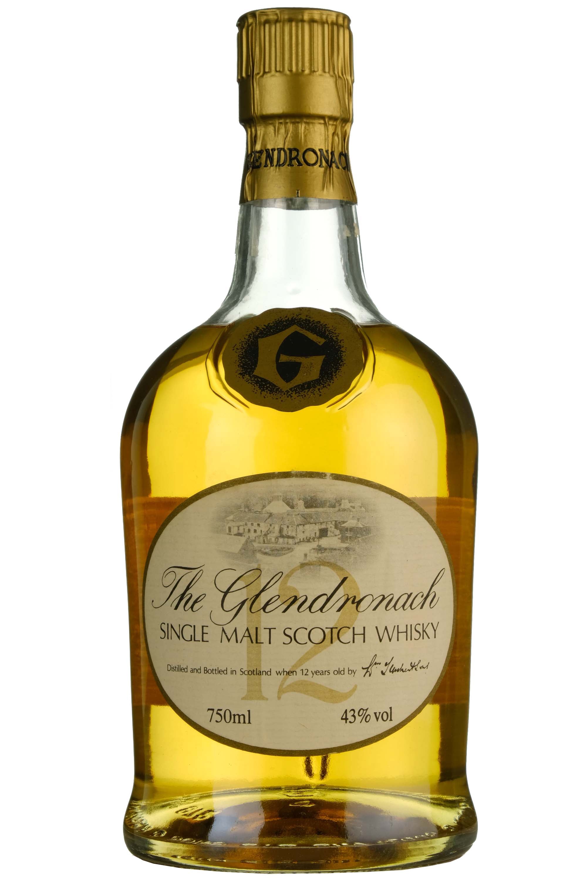 Glendronach 12 Year Old Canary Islands Early 1980s