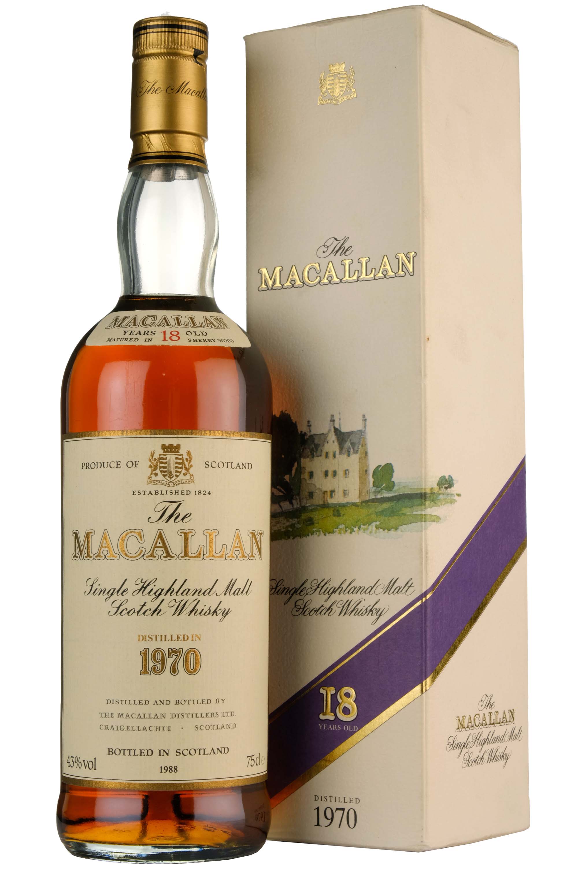 Macallan 1970-1988 | 18 Year Old Sherry Cask - Whisky-Online