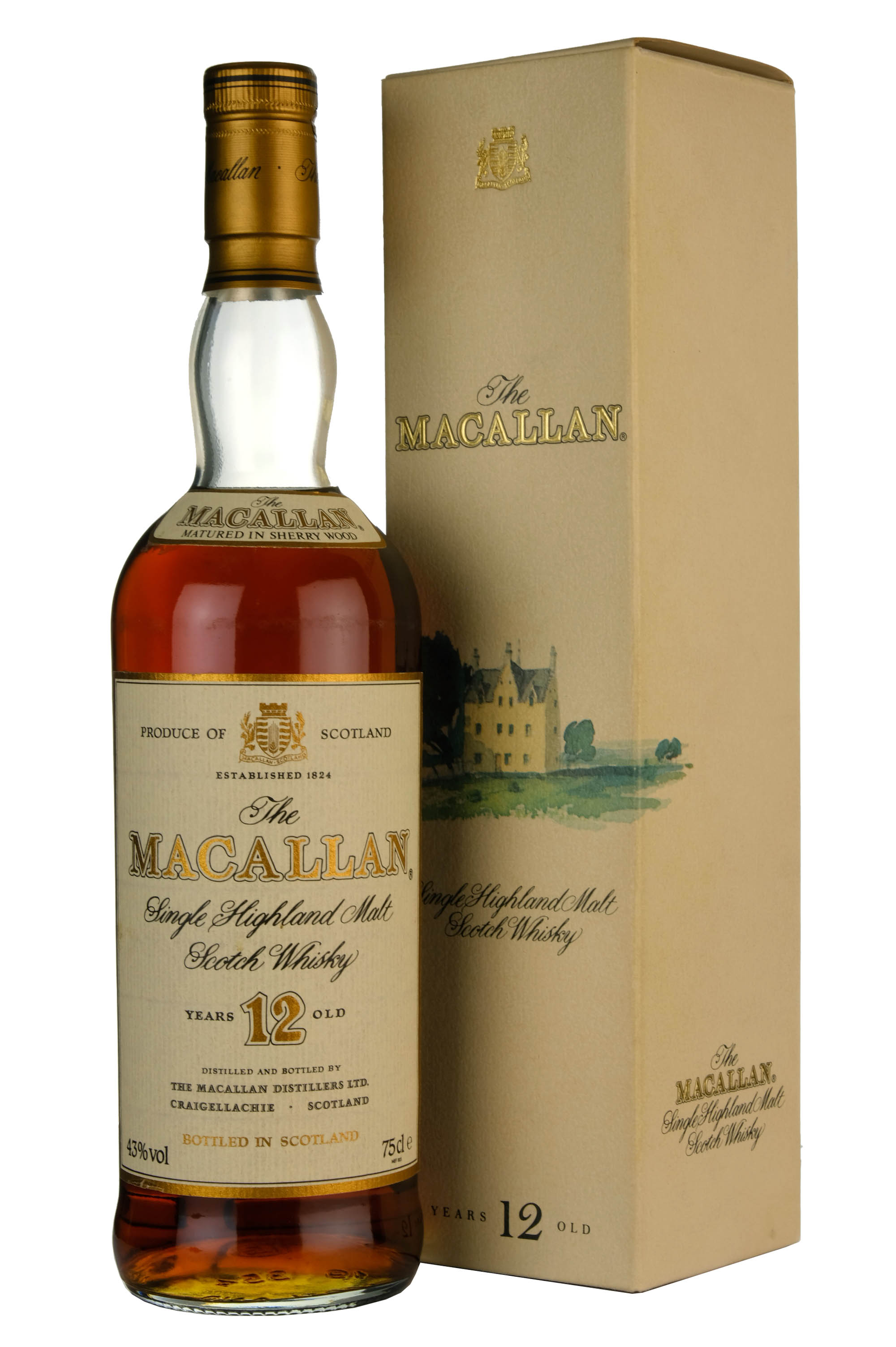 Macallan 12 Year Old Sherry Cask Circa 1990