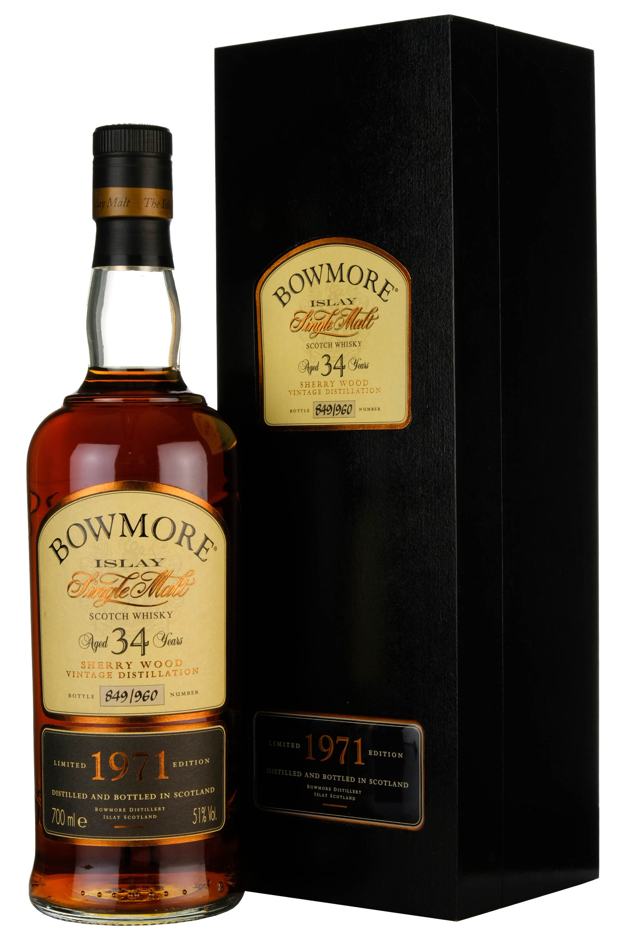Bowmore 1971 34 Year Old Sherry Wood - Whisky-Online Shop