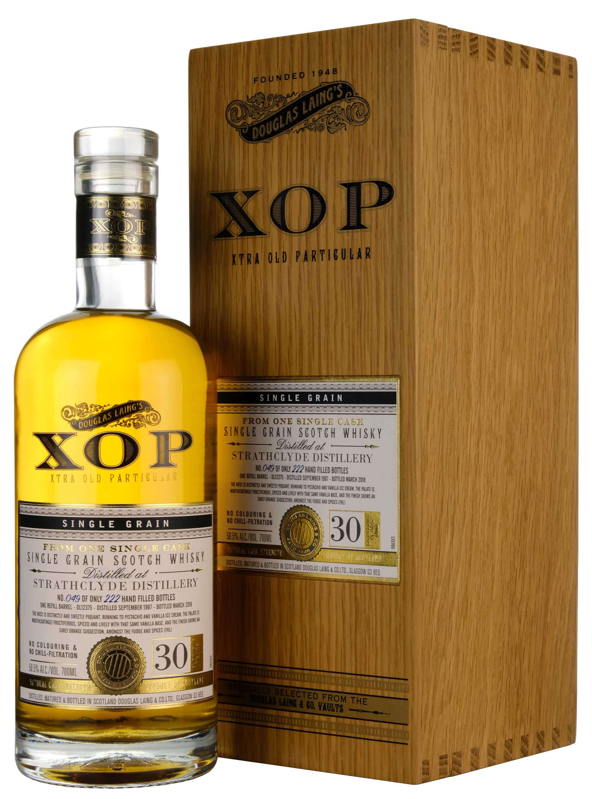 Strathclyde 1987-2018 | 30 Year Old Douglas Laing XOP Single Cask 12375