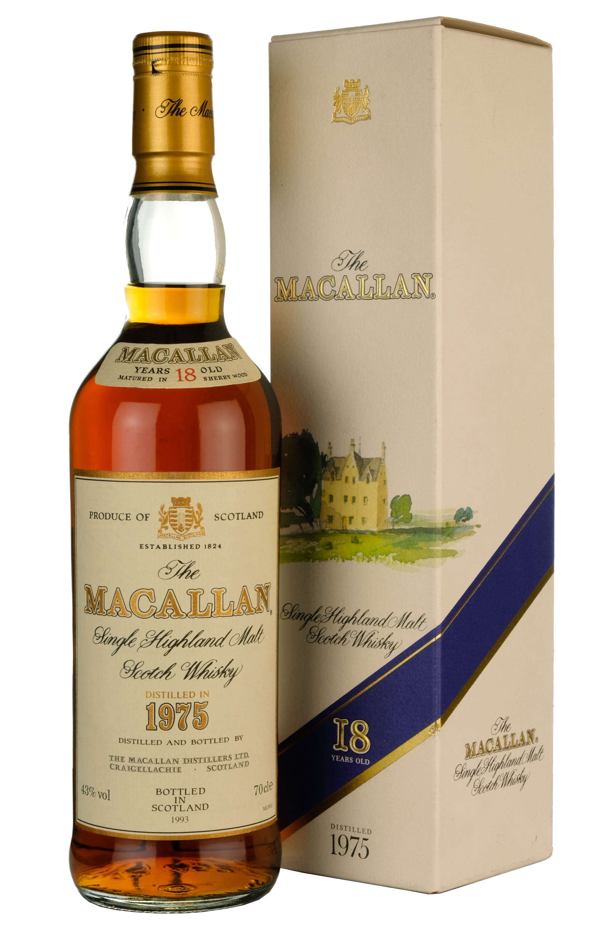 Macallan 1975-1993 | 18 Year Old Sherry Cask - Whisky-Online Shop