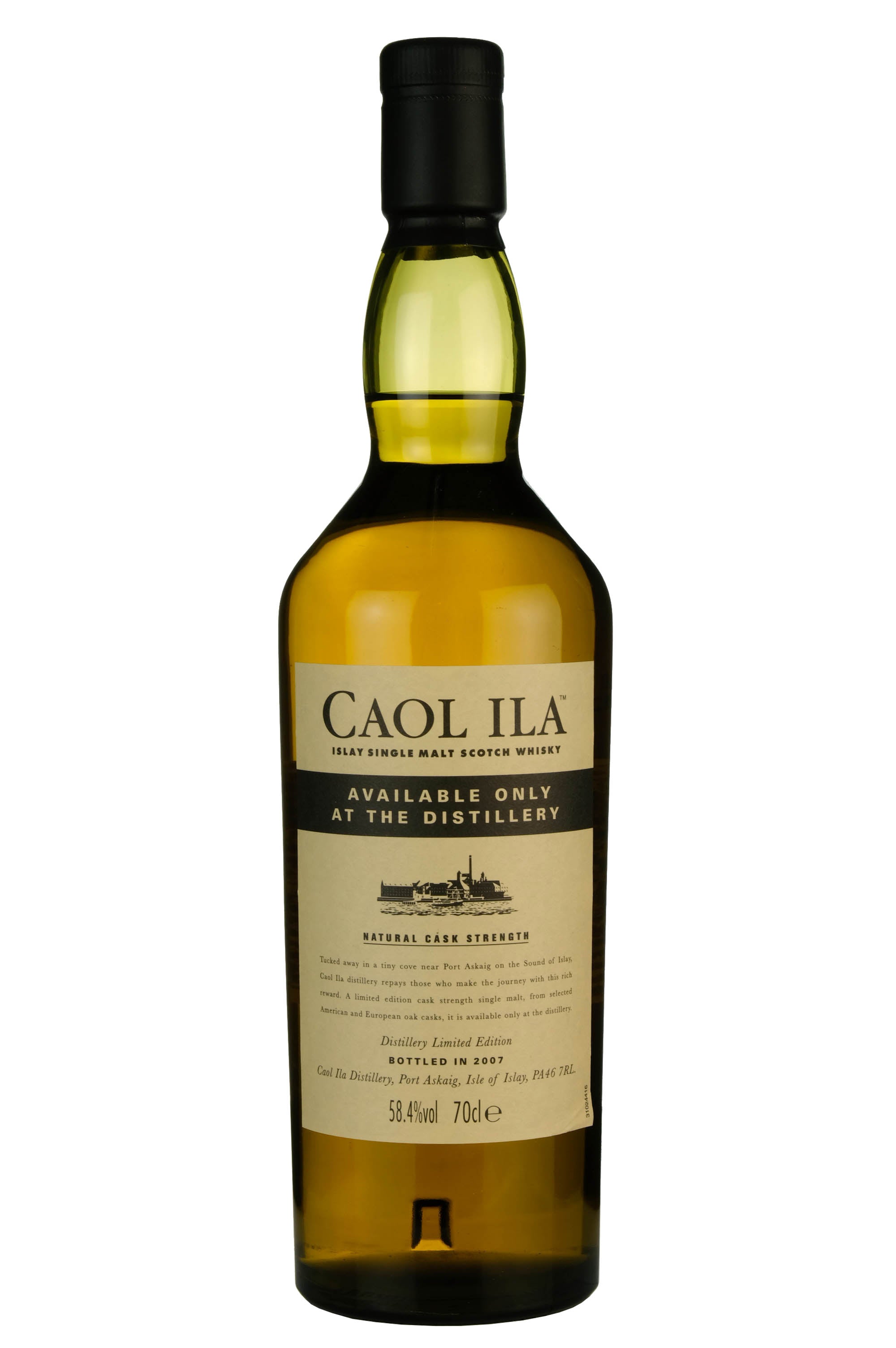 Caol Ila Cask Strength Distillery Only 2007