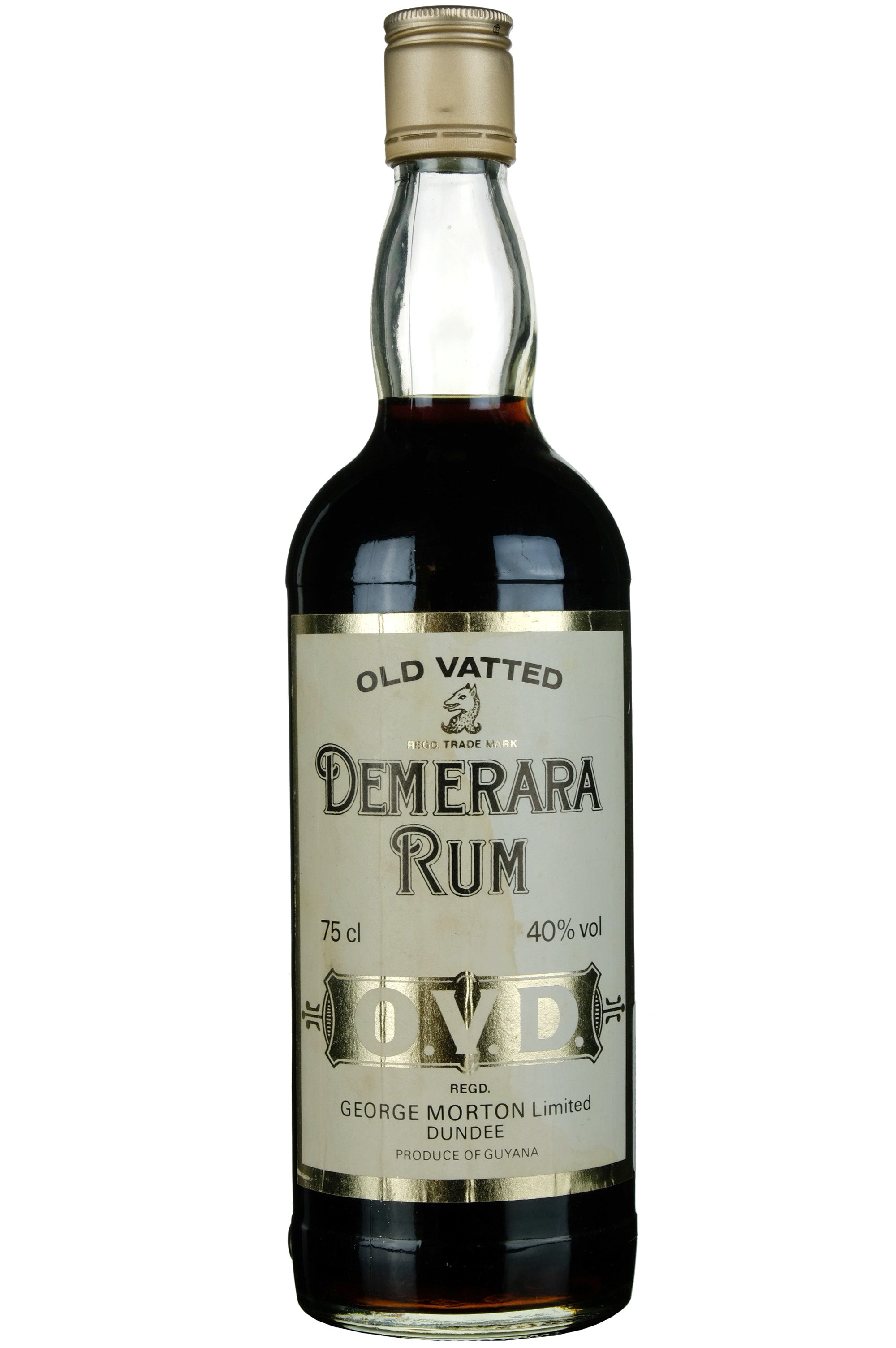 Old Vatted Demerara Rum 1980s