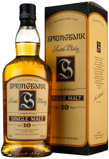 Springbank 10 Year Old Early 2000s