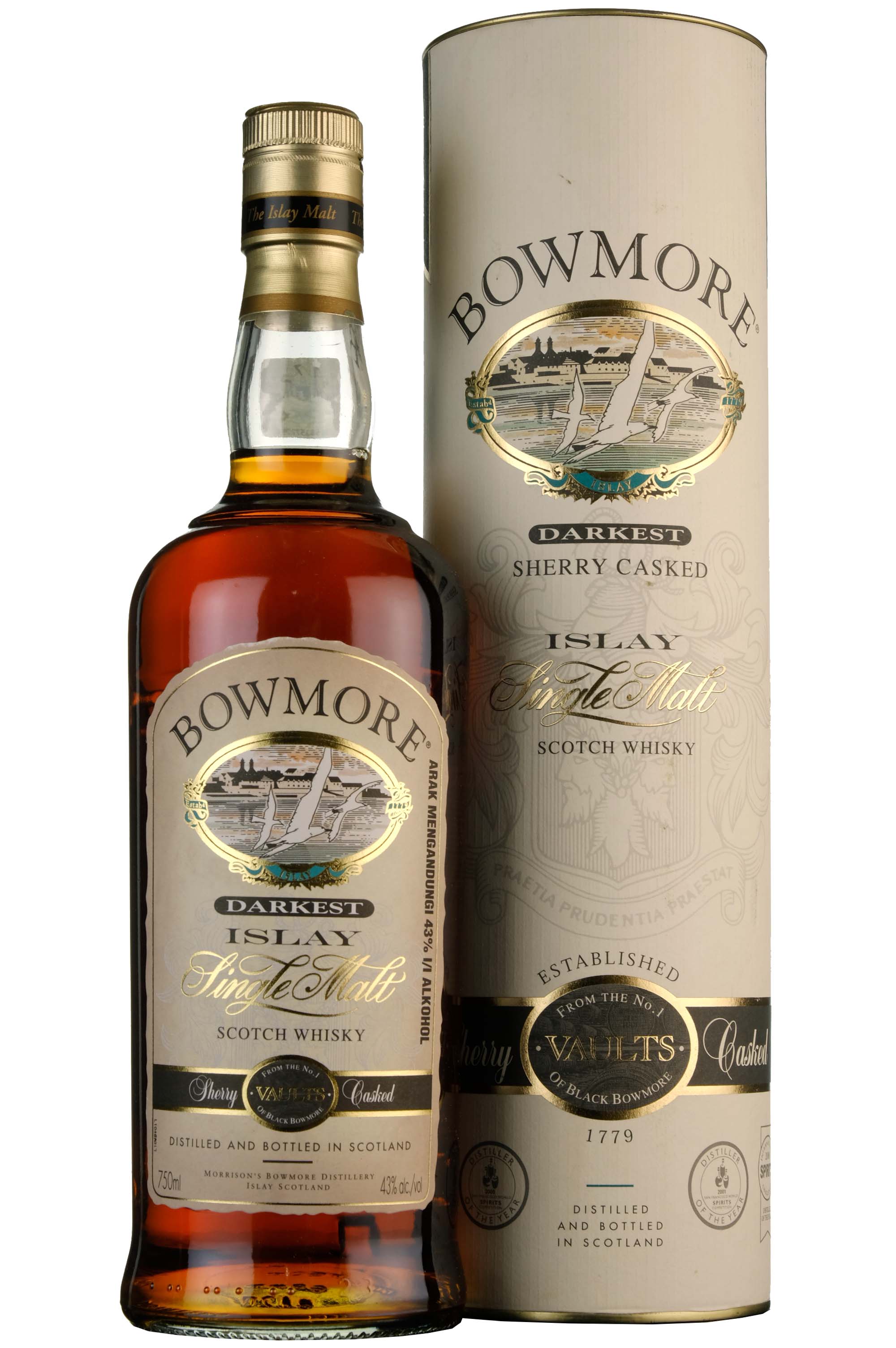 Bowmore Darkest Sherry Cask 2000s Malaysia Import