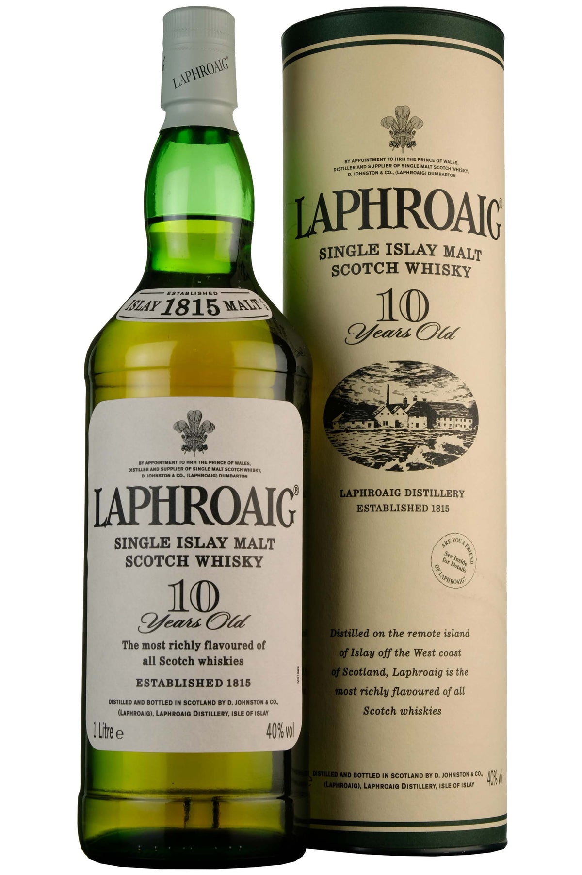 Laphroaig 10 Year Old 2000s 1 Litre