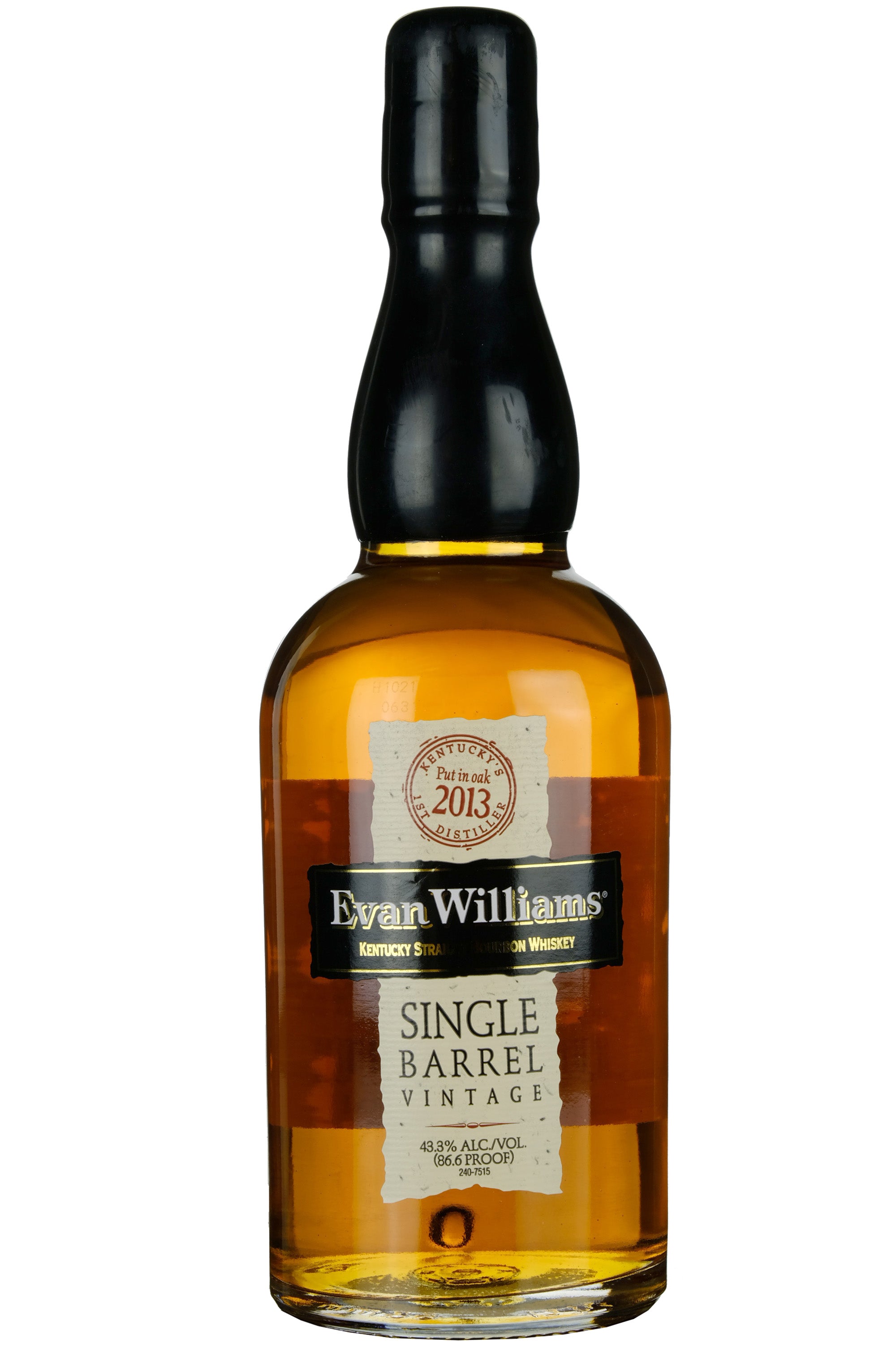 Evan Williams 2013-2021 Single Barrel 469