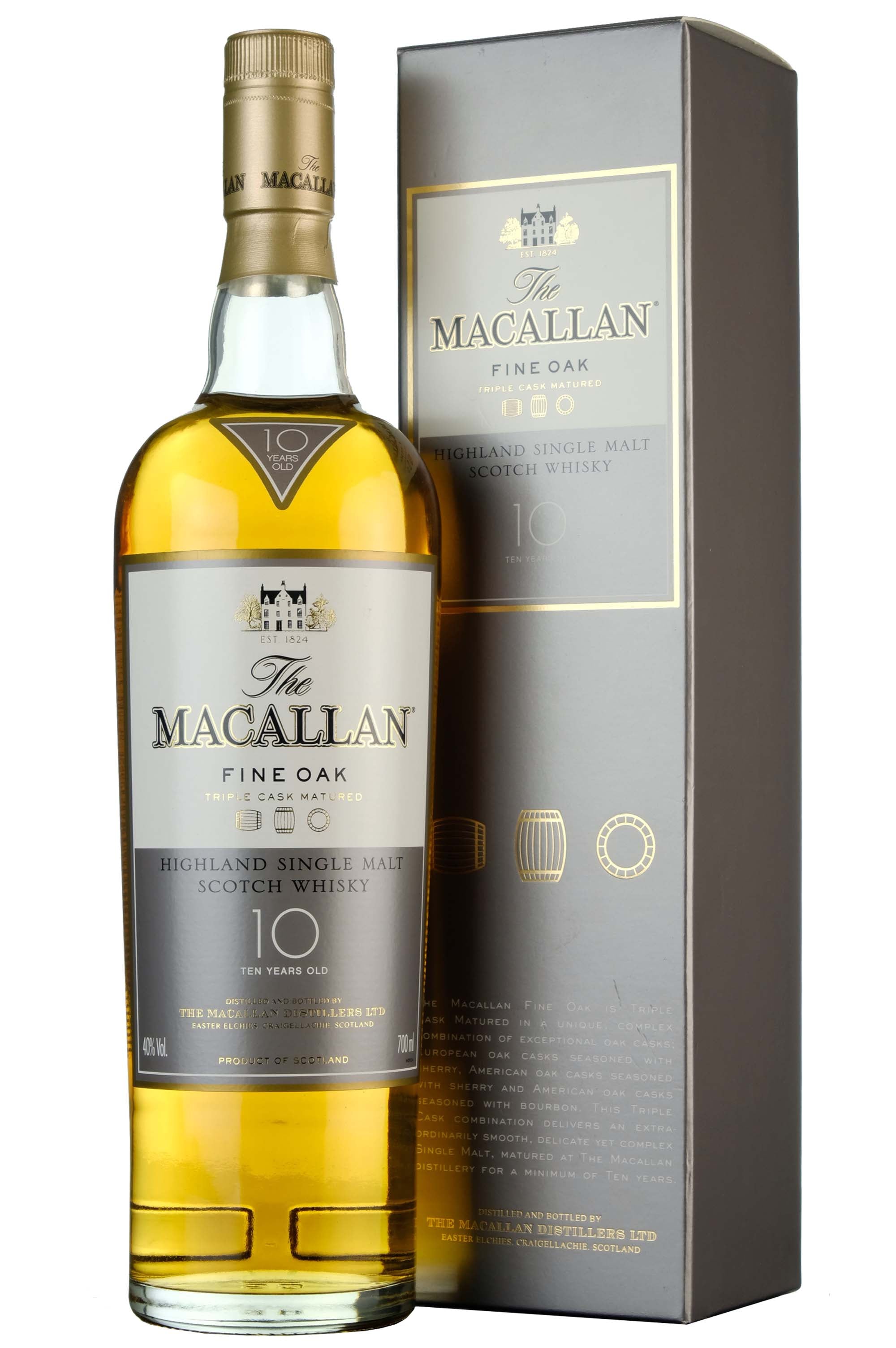 Macallan 10 Year Old Fine Oak Mid 2000s