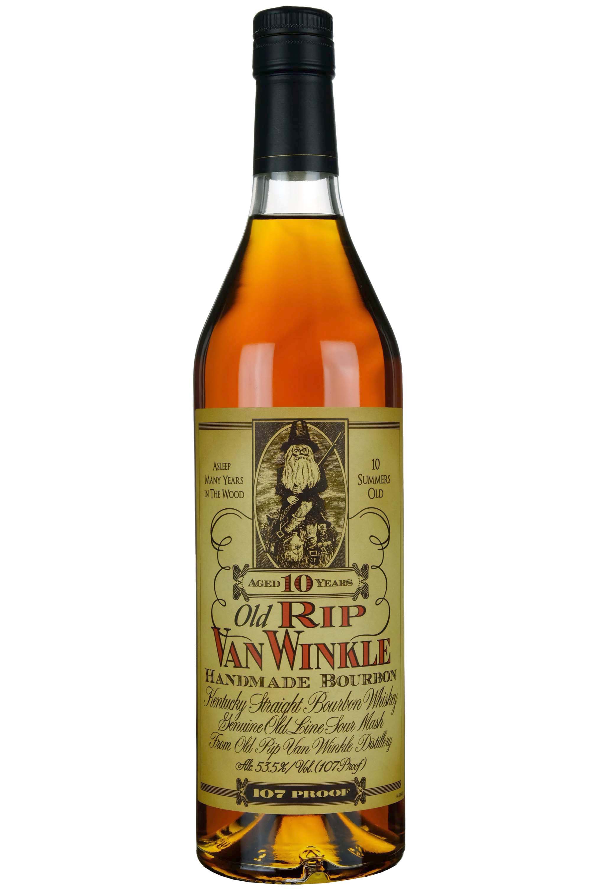 Old Rip Van Winkle 10 Year Old 107 Proof Bottled 2022