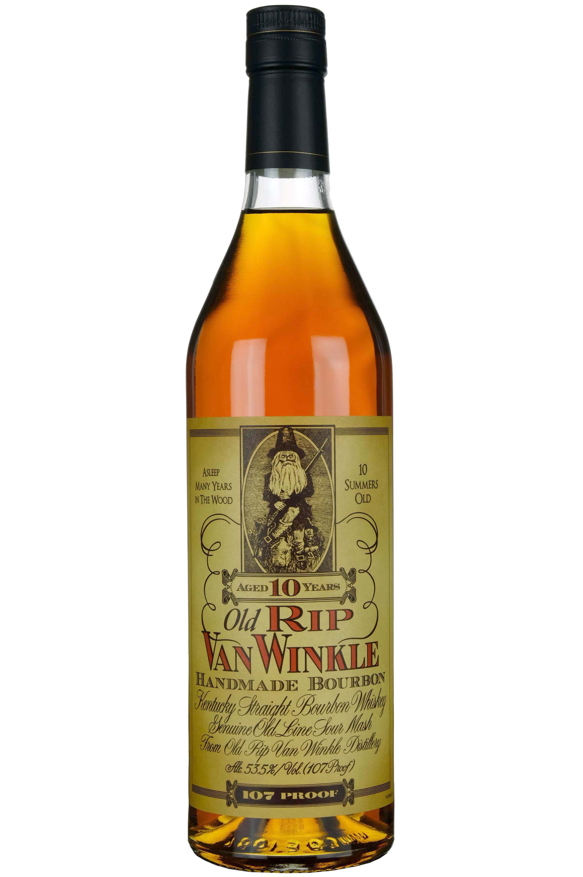 Old Rip Van Winkle 10 Year Old 107 Proof Bottled 2020