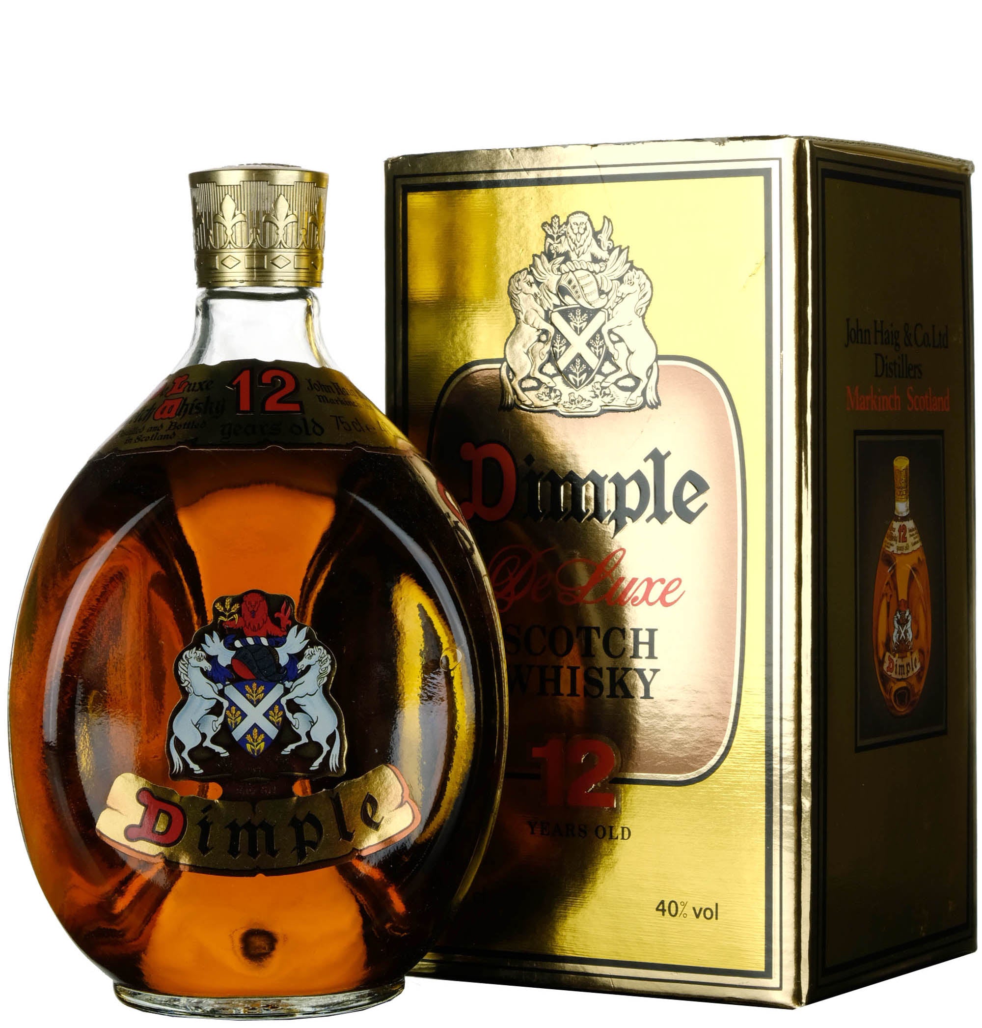 Haig's Dimple 12 Year Old De Luxe 1980s - Whisky-Online Shop