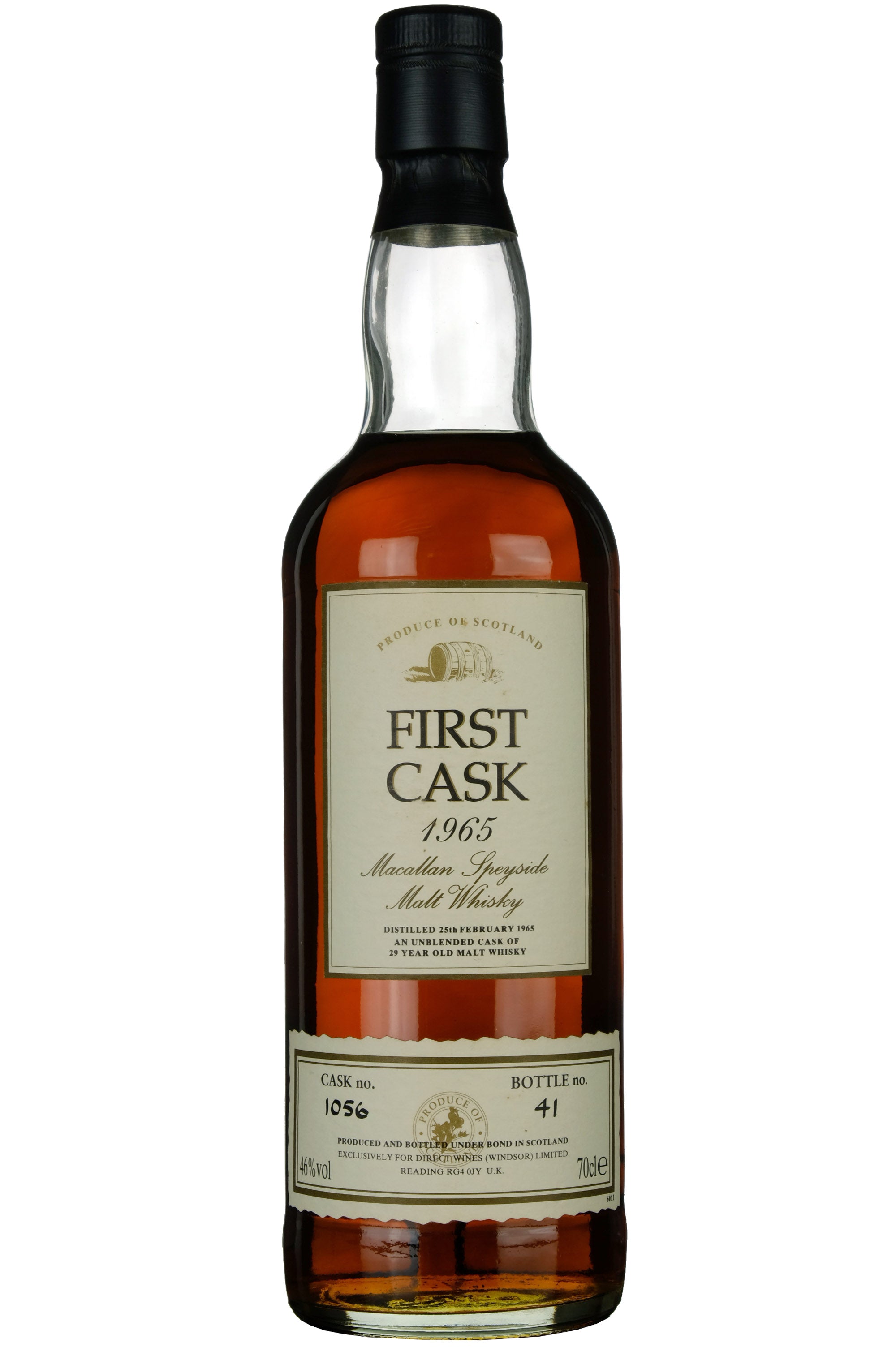 Macallan 1965 | 29 Year Old First Cask Single Cask 1056