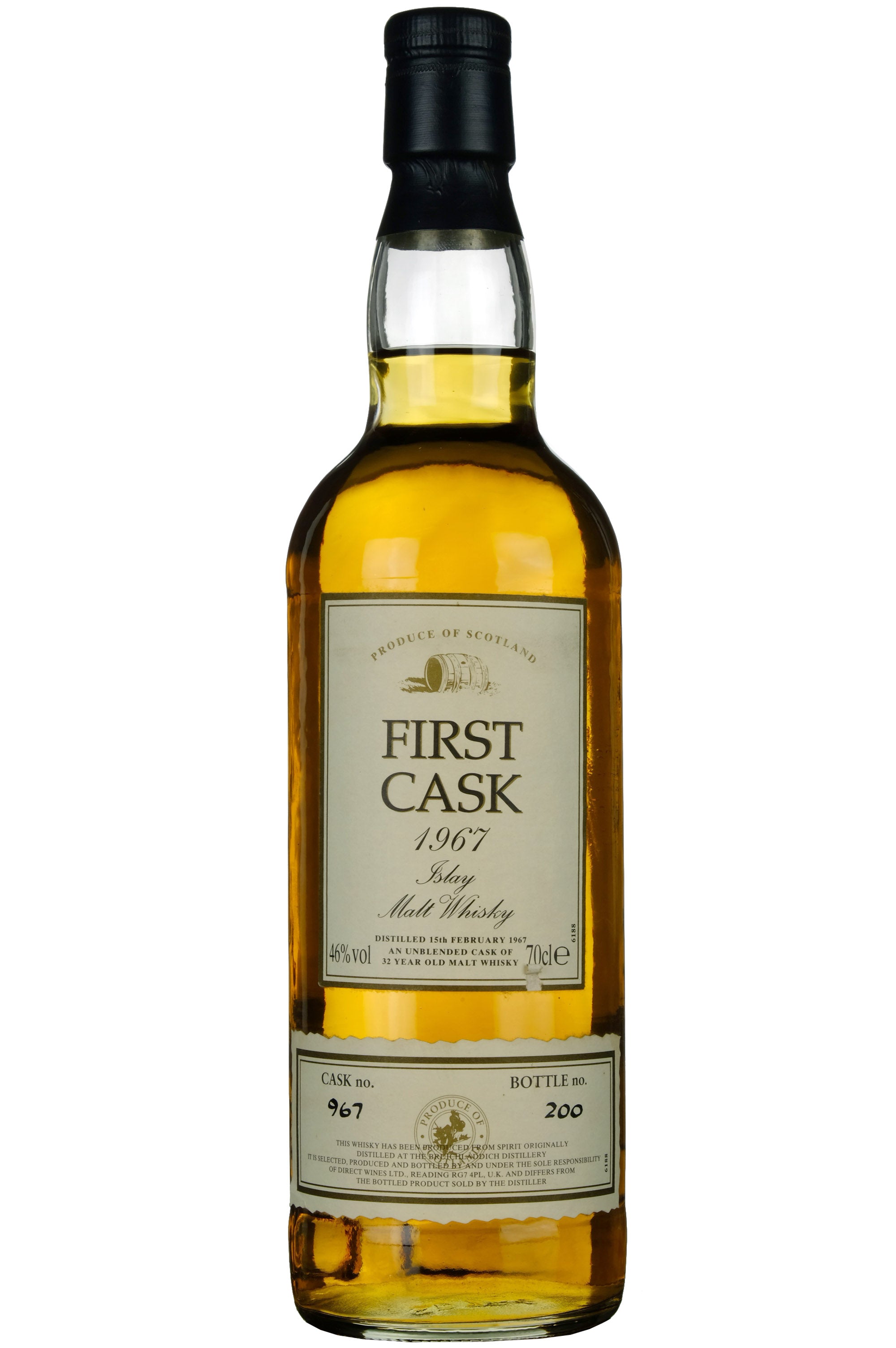 Bruichladdich 1967 | 32 Year Old First Cask Single Cask 967