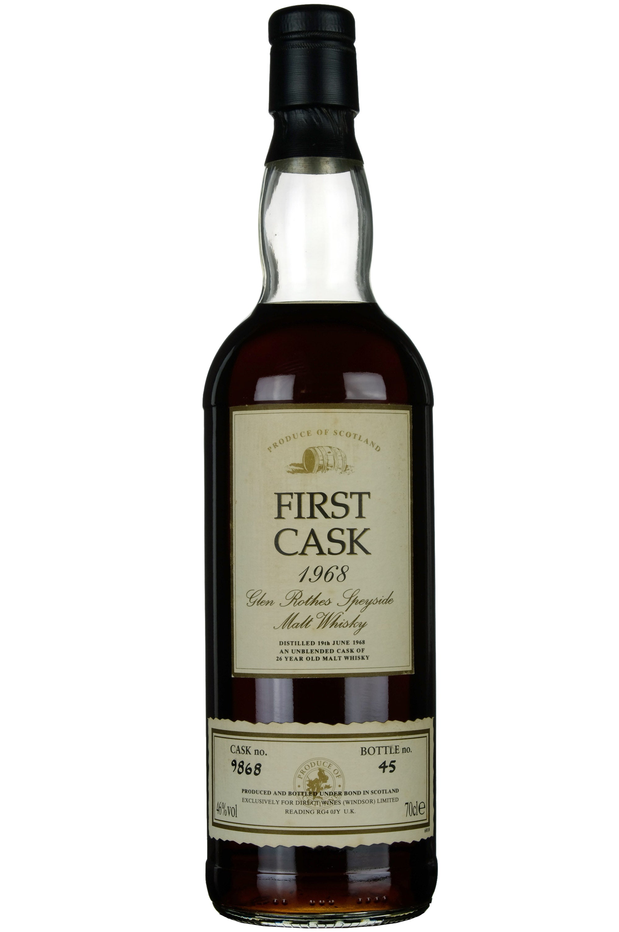Glenrothes 1968 | 26 Year Old First Cask Single Cask 9868