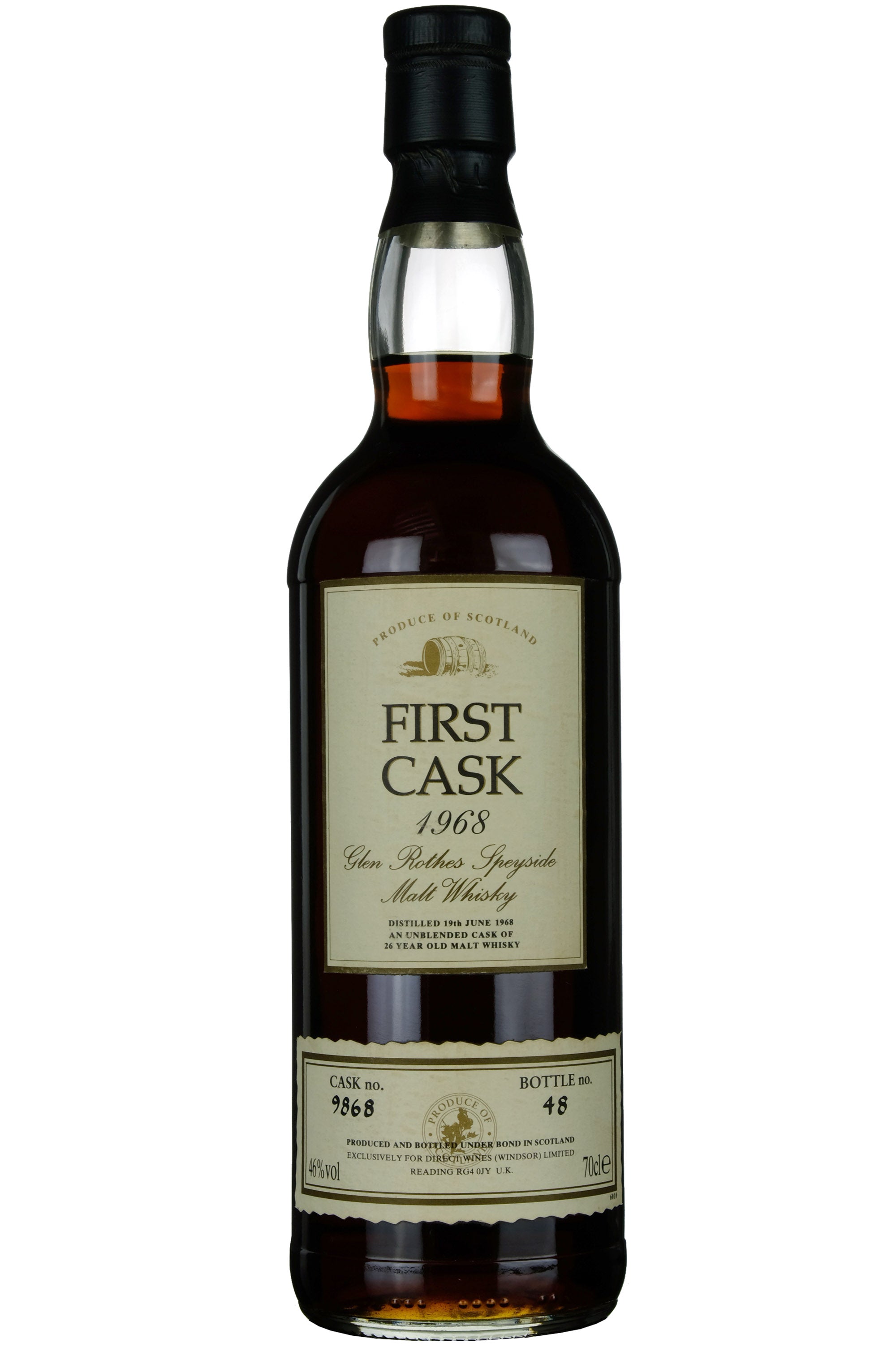 Glenrothes 1968 | 26 Year Old First Cask Single Cask 9868