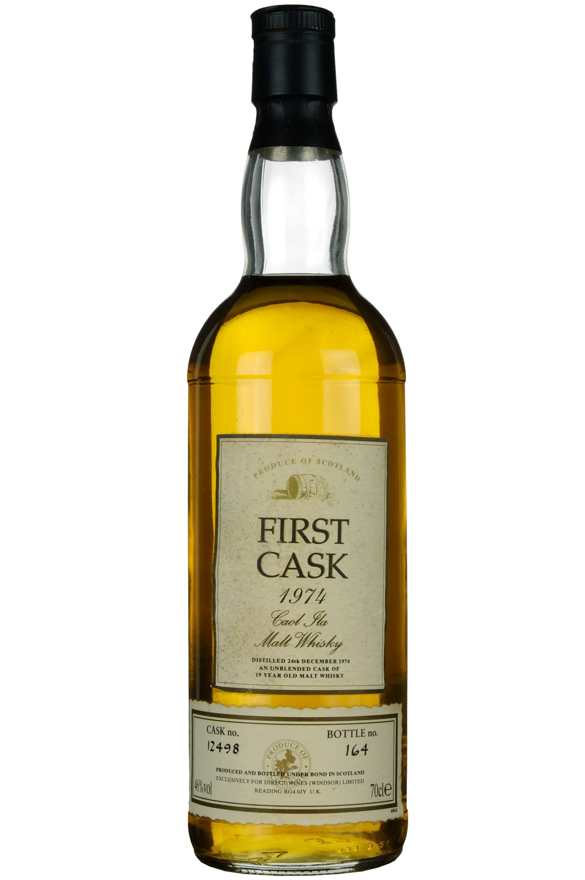 Caol Ila 1974 | 19 Year Old First Cask Single Cask 12498