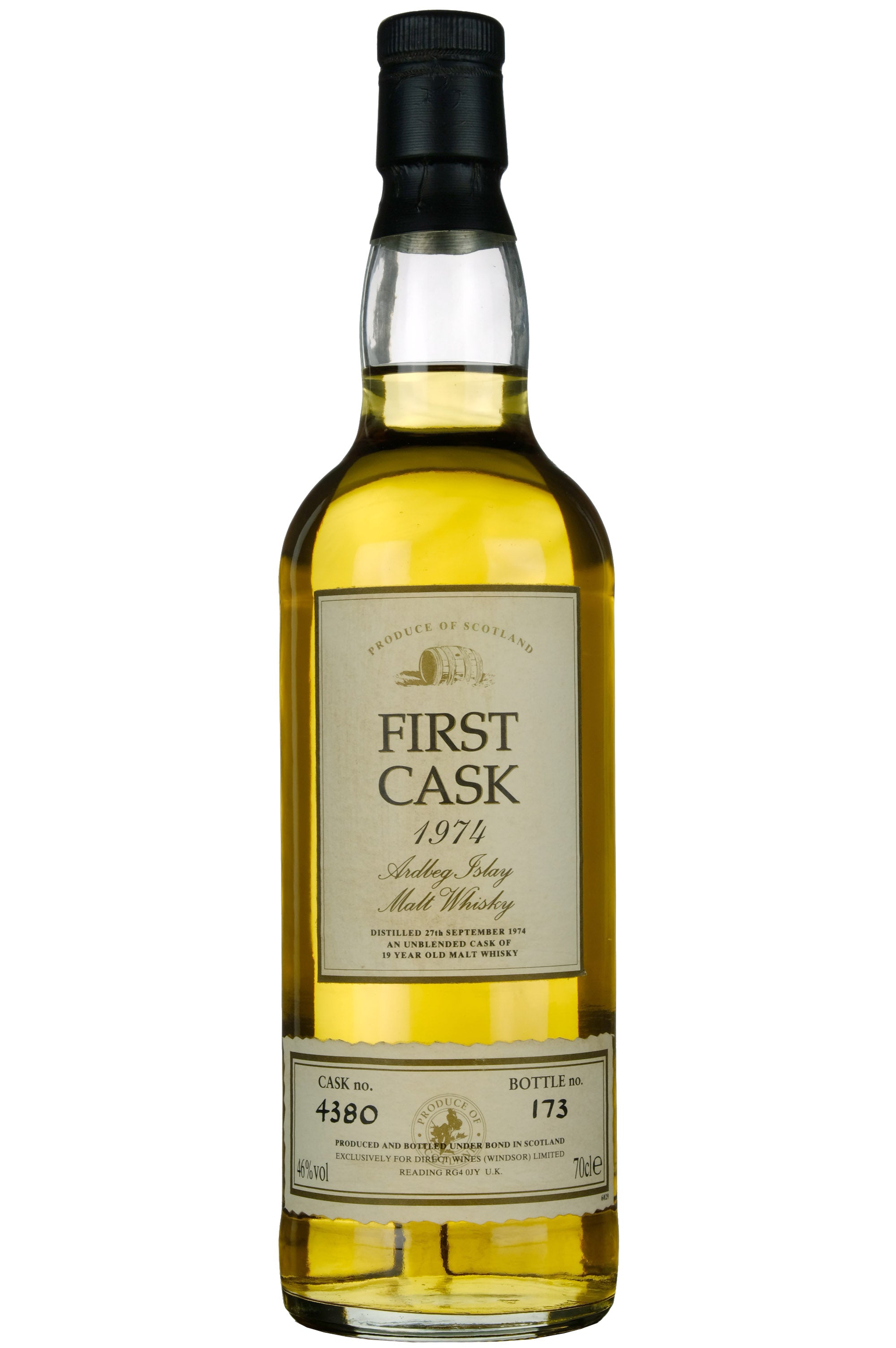 Ardbeg 1974 | 19 Year Old First Cask Single Cask 4380