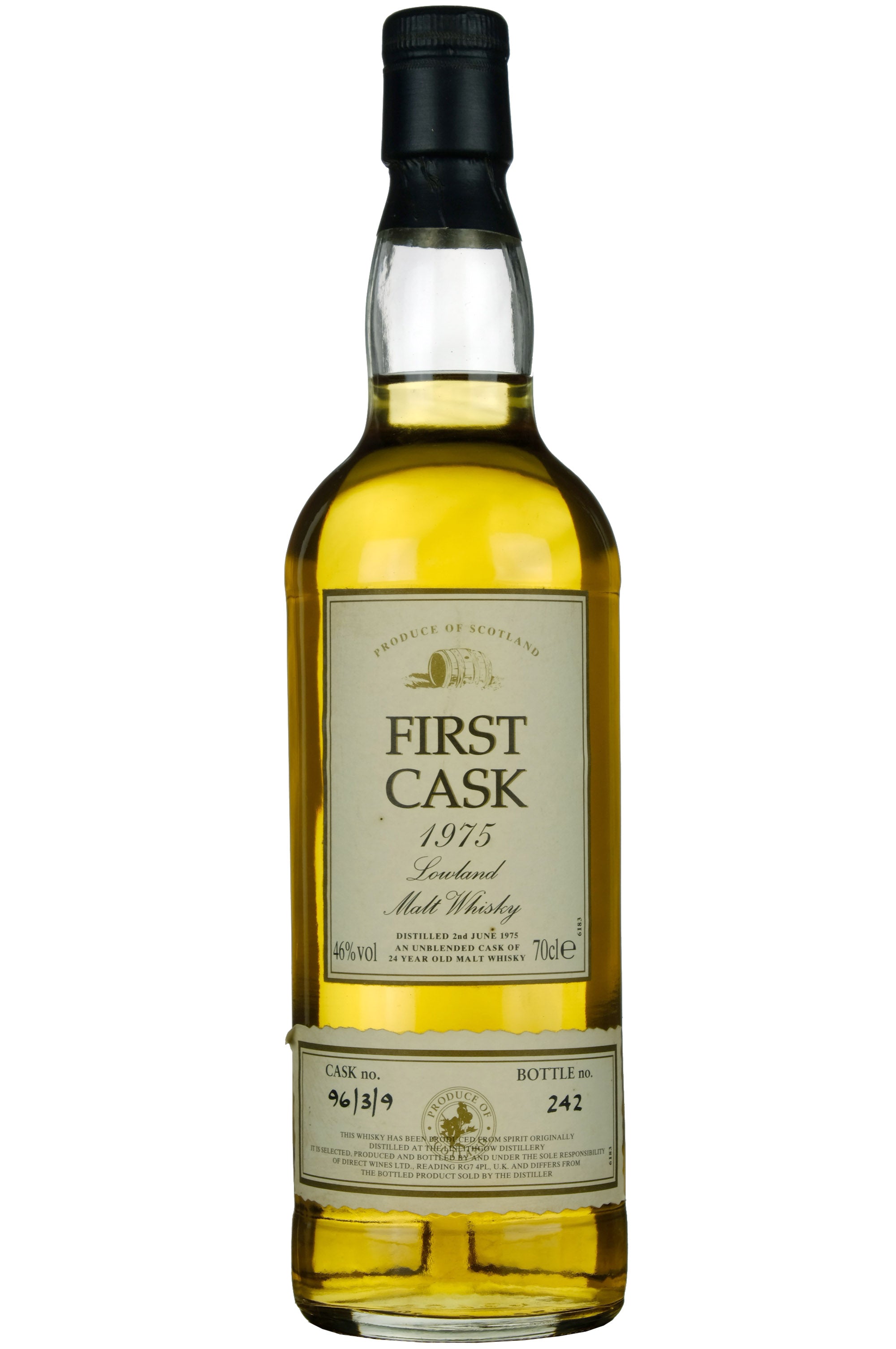 Linlithgow 1975 | 24 Year Old First Cask Single Cask 96/3/9