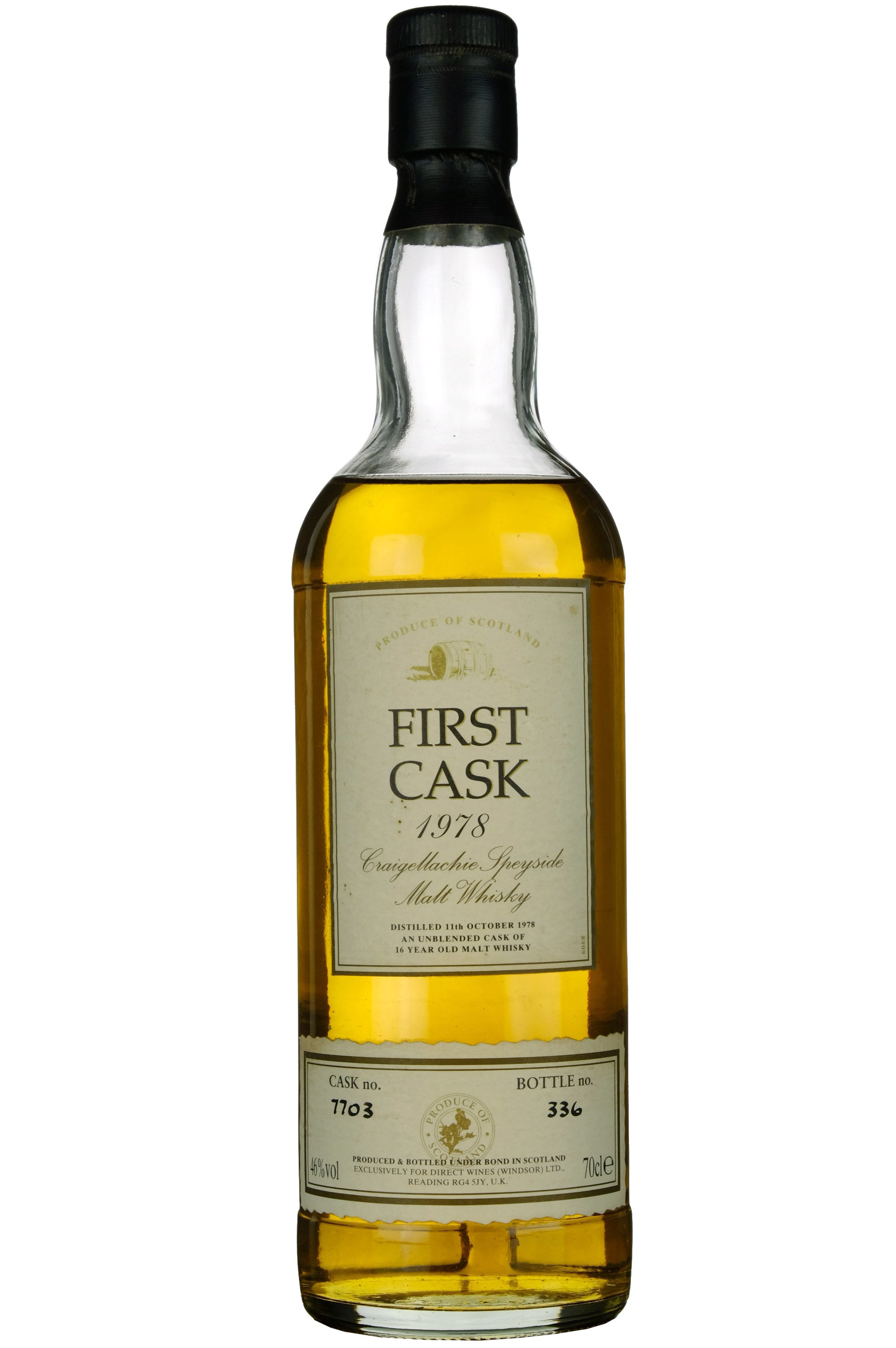 Craigellachie 1978 | 16 Year Old First Cask Single Cask 7703