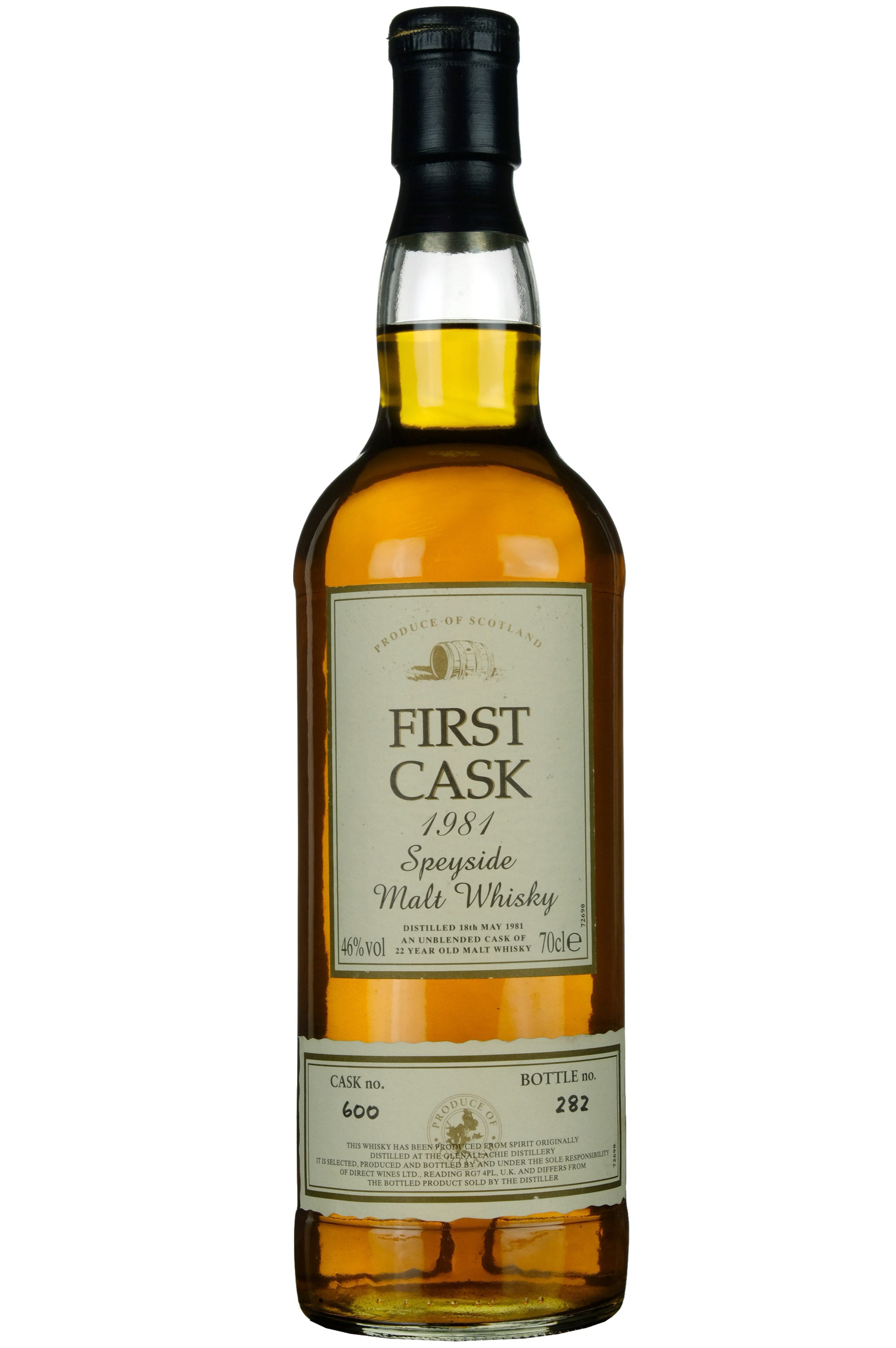 Glenallachie 1981 | 22 Year Old First Cask Single Cask 600