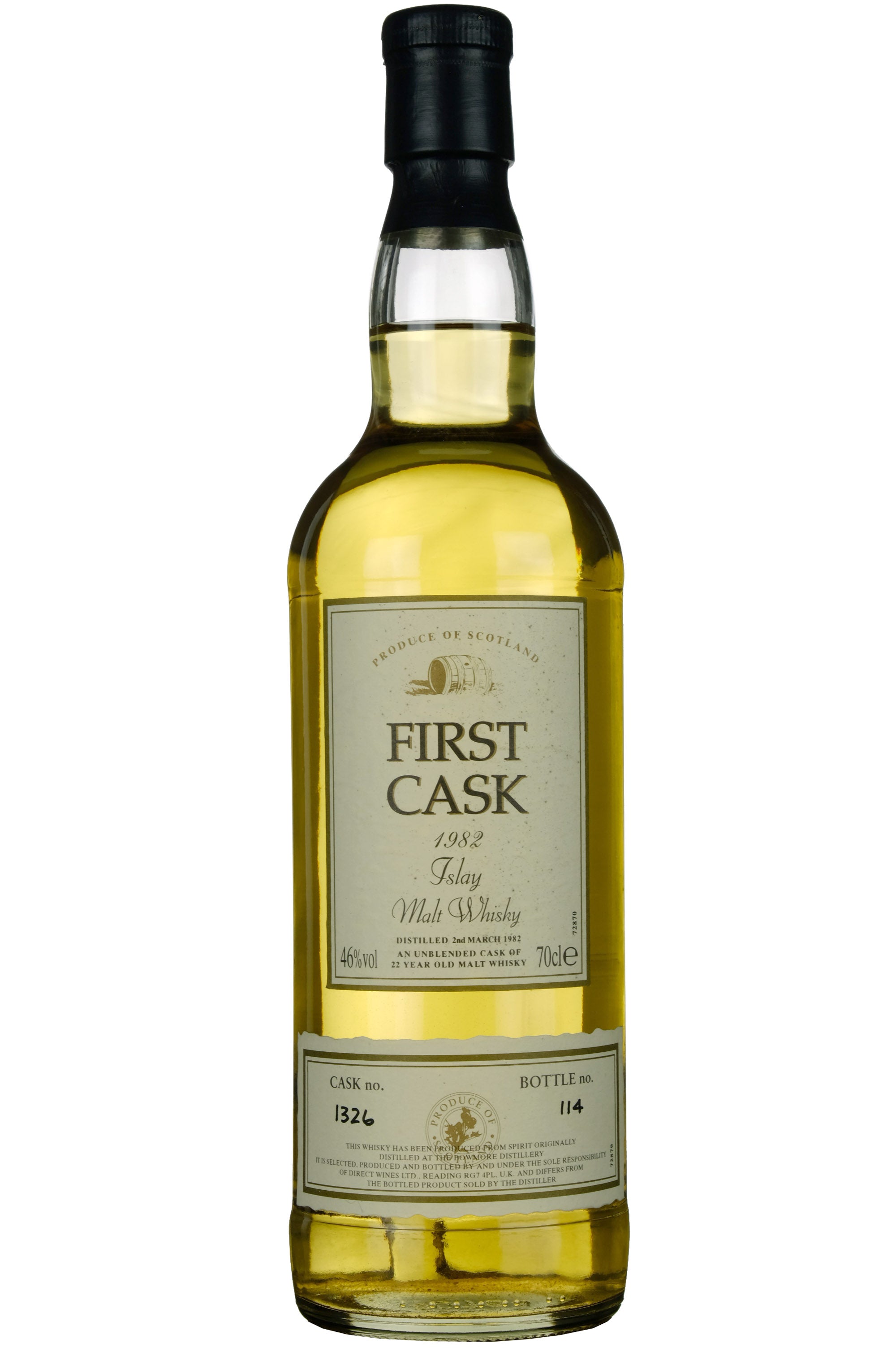 Bowmore 1982 | 22 Year Old First Cask Single Cask 1326