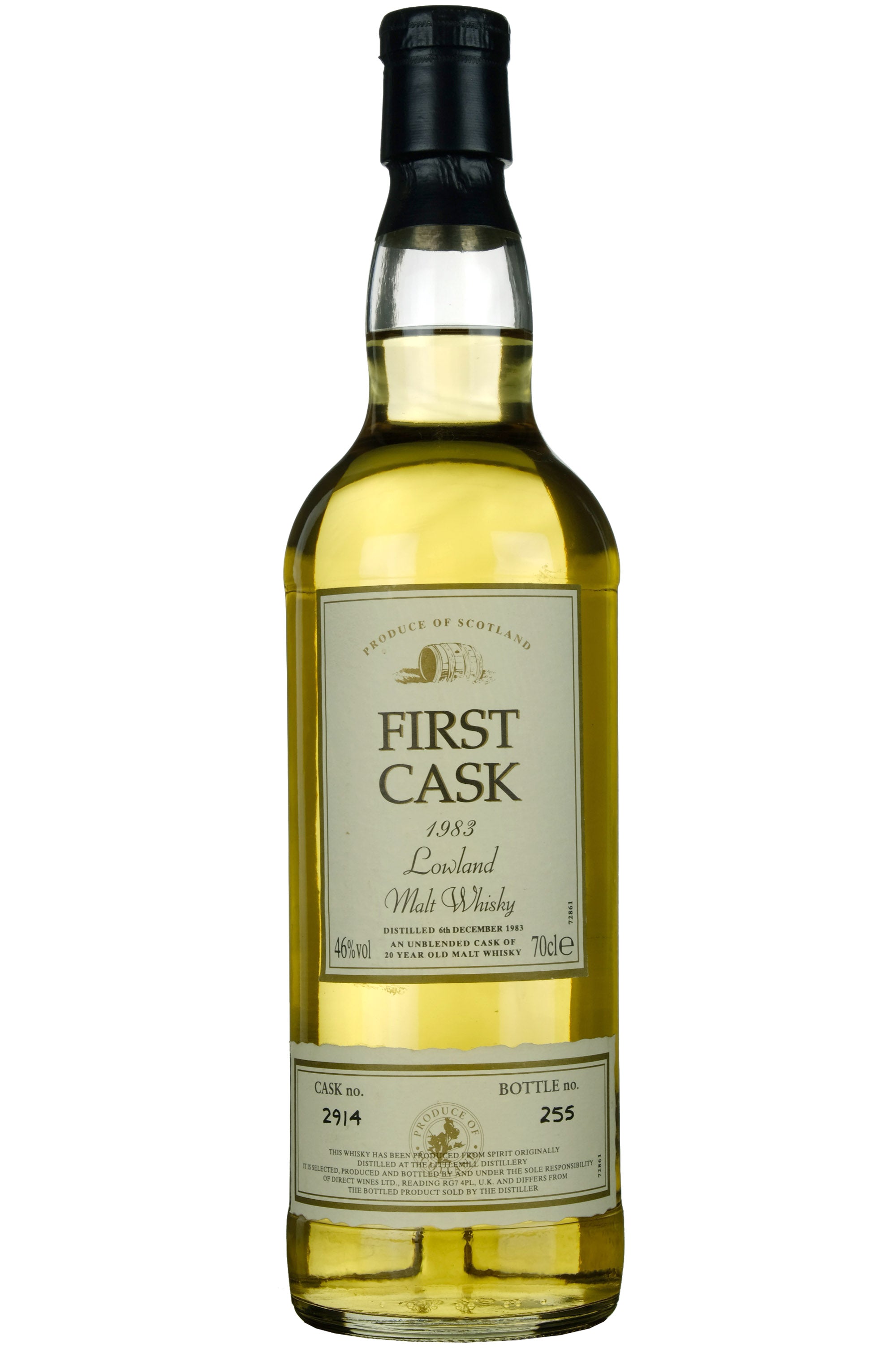 Littlemill 1983 | 20 Year Old First Cask Single Cask 2914