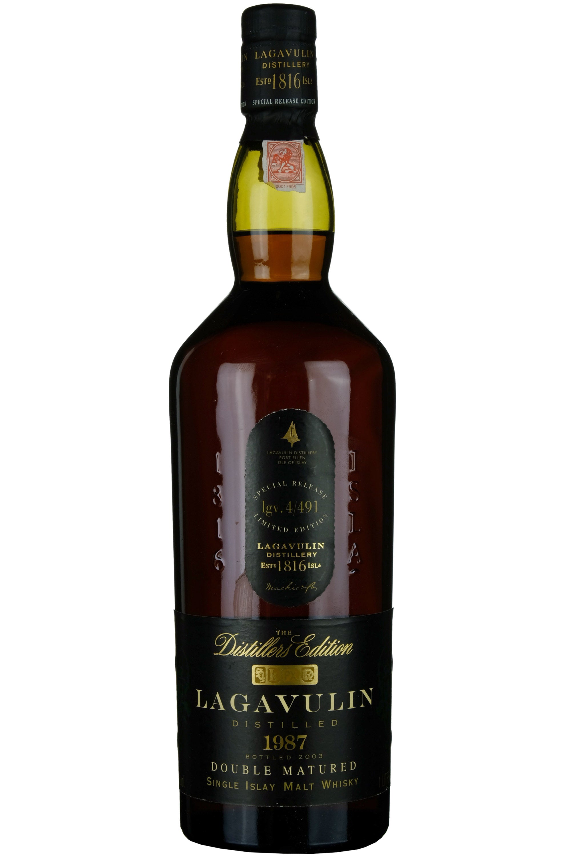 Lagavulin 1987 Distillers Edition 2003 1 Litre