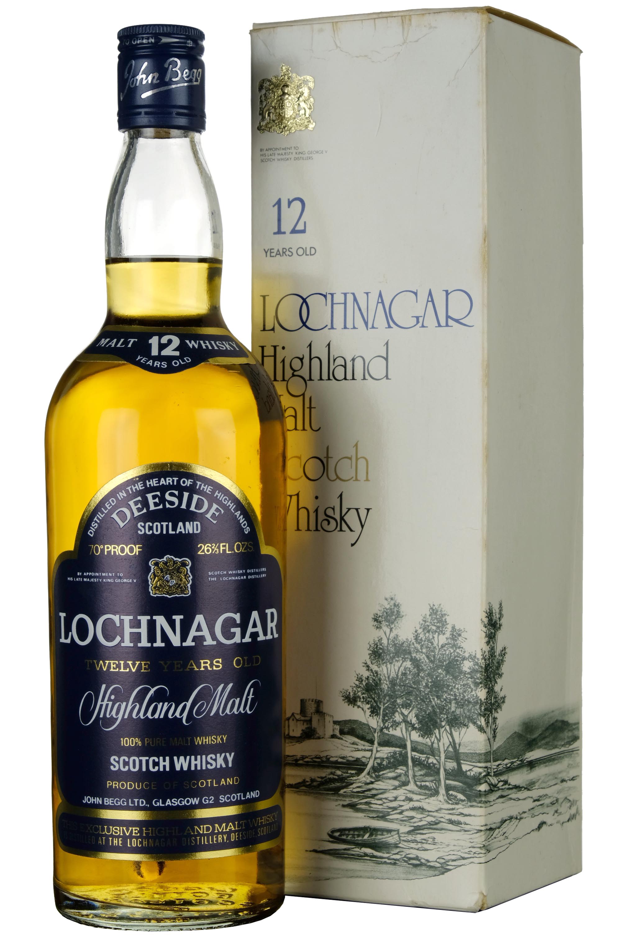 Lochnagar 12 Year Old 1970s