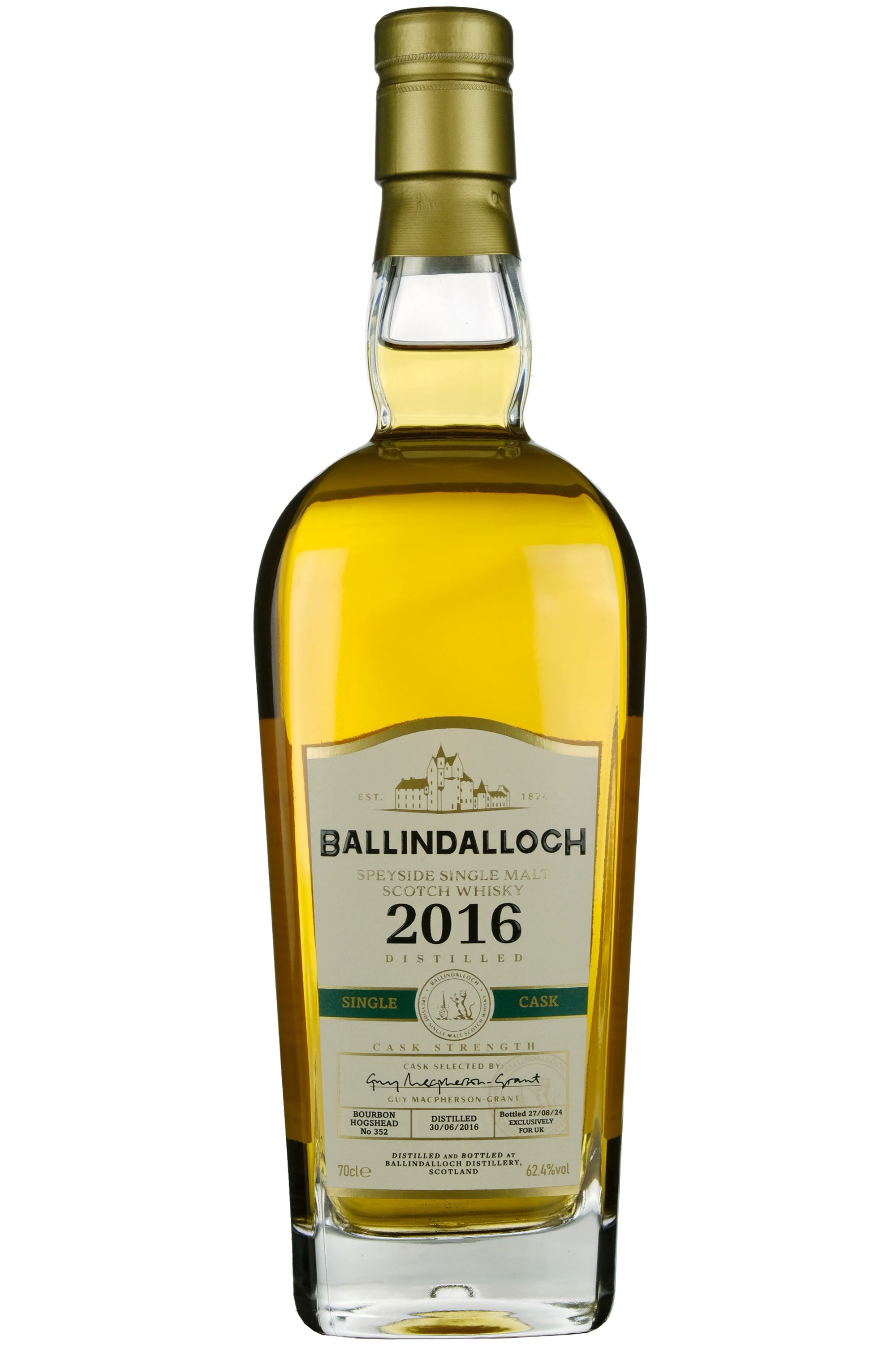 Ballindalloch 2016-2024 Single Cask 352 UK Exclusive