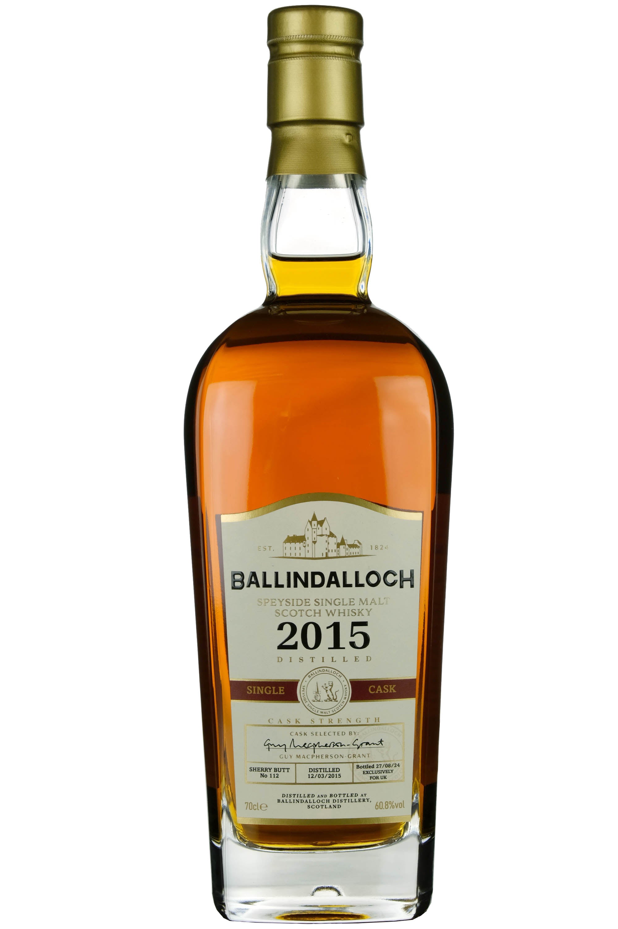 Ballindalloch 2015-2024 Single Cask 112 UK Exclusive