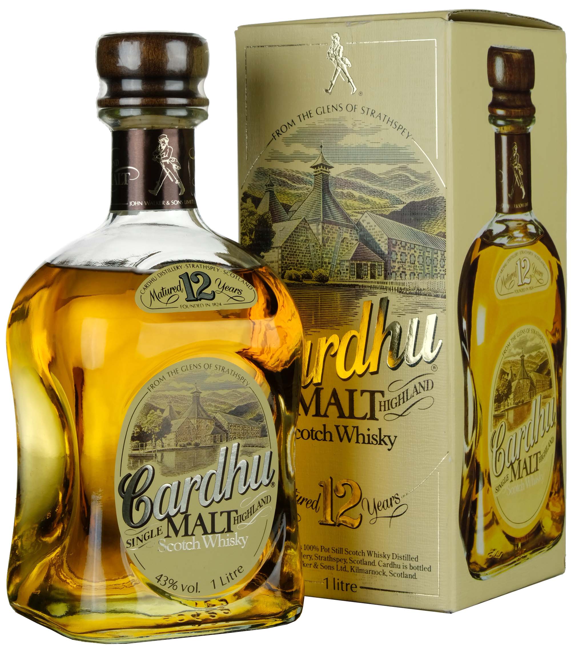 CARDHU カーデュー 12 Years 40% 1000ml 1LITRE 180922399.jpg