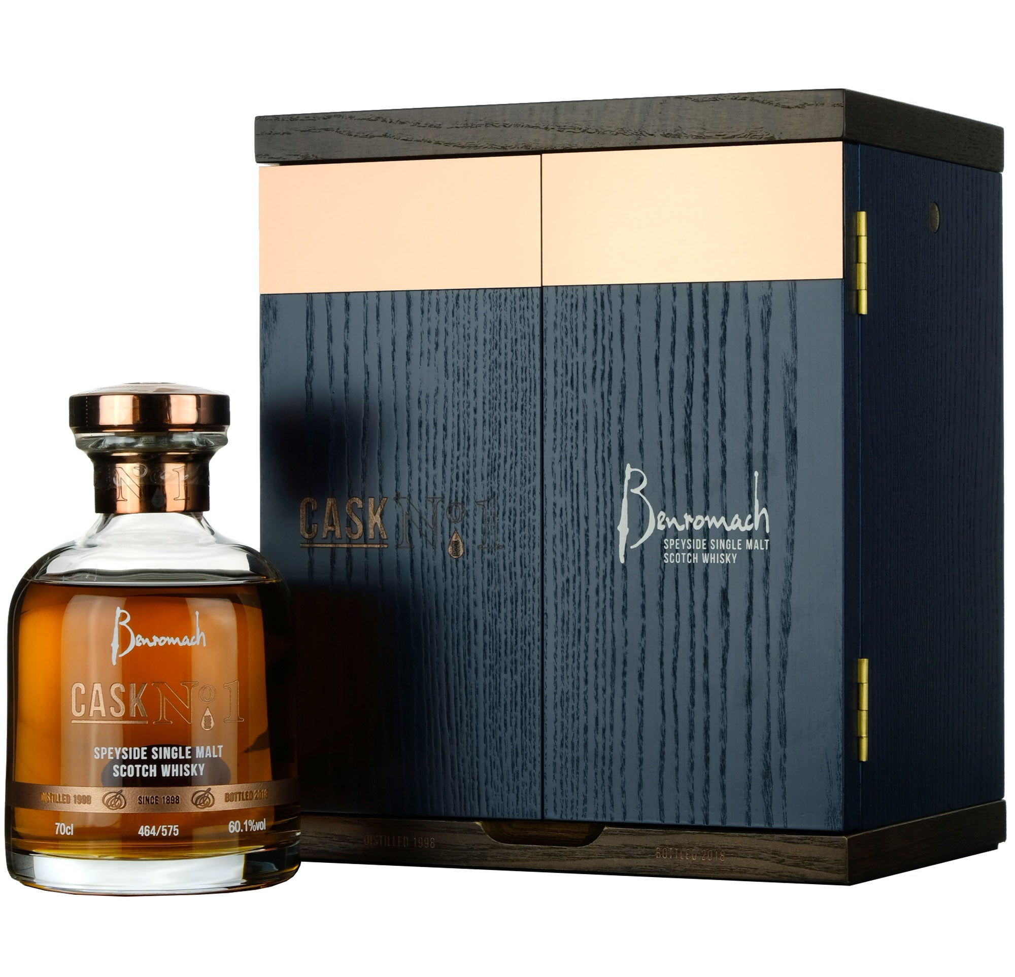 Benromach 1998 | 20 Year Old 20th Anniversary 1998-2018 Single Cask 1