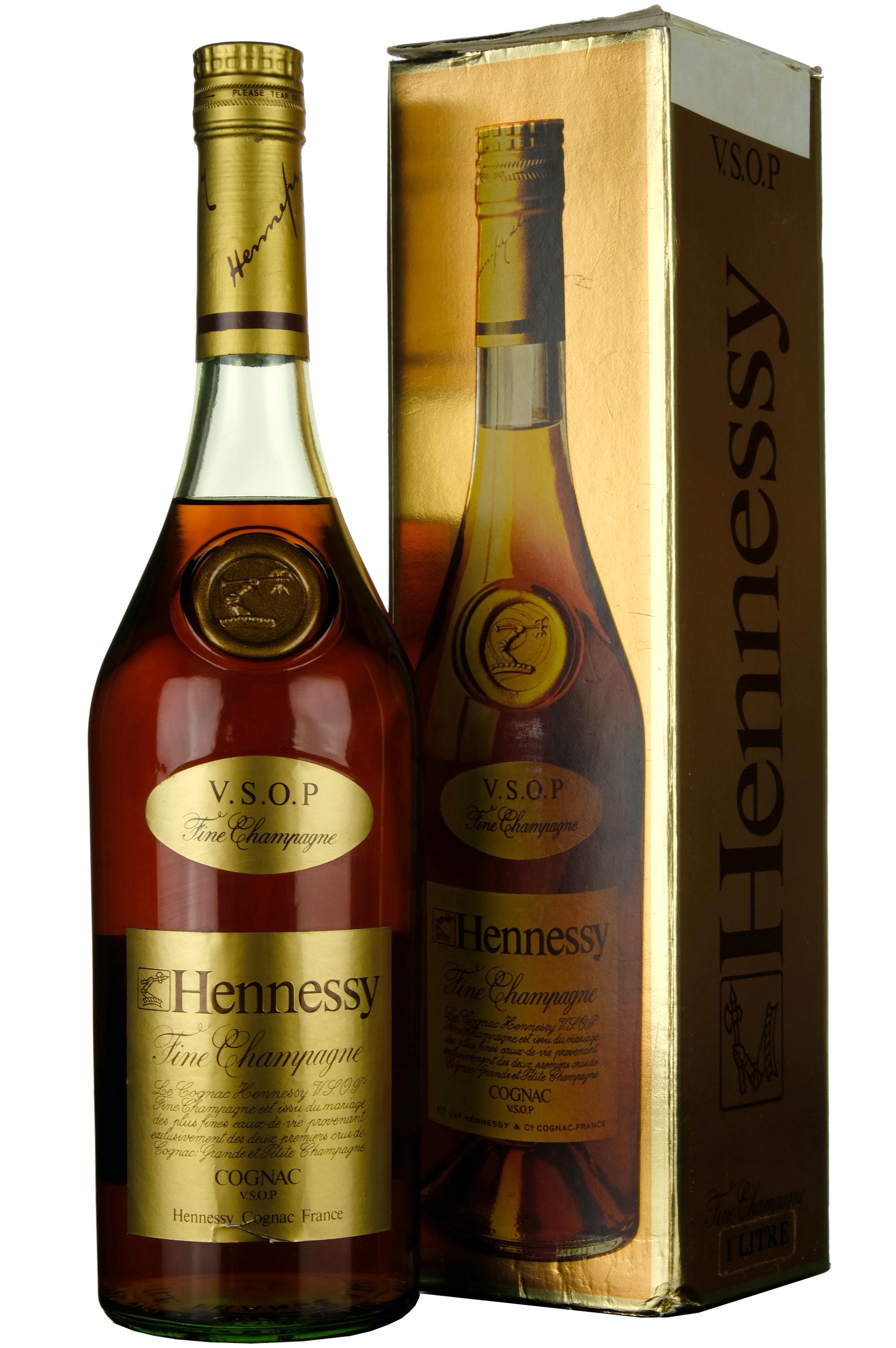 Hennessy VSOP Fine Champagne Cognac 1 Litre - Whisky-Online Shop